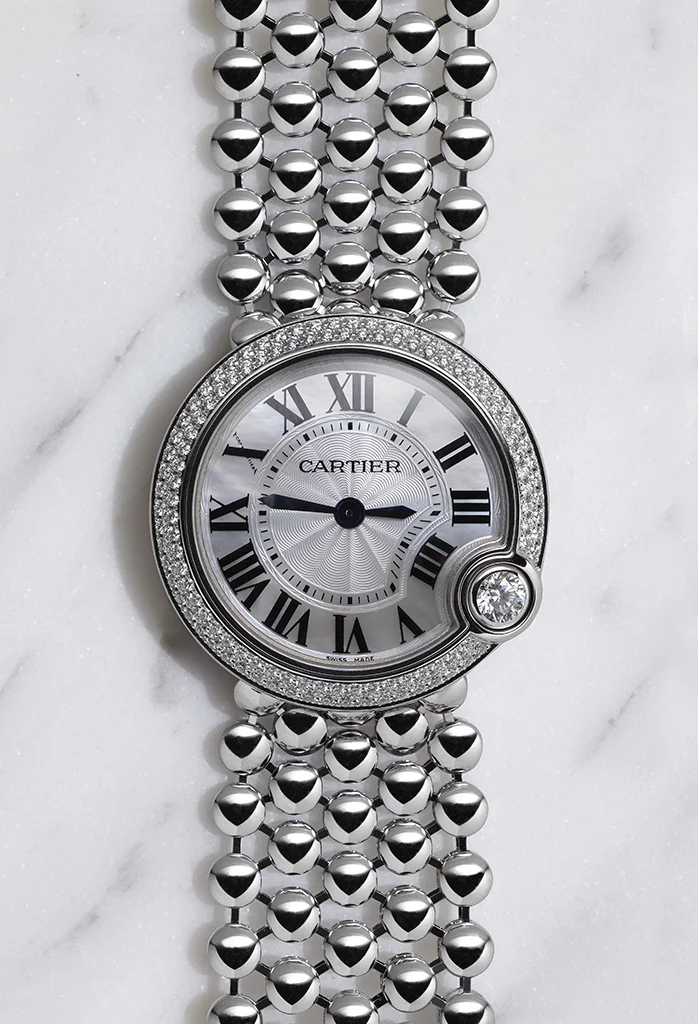 Cartier Womens Watch Photography by Tom Hartford Styling by Georgina Hodson