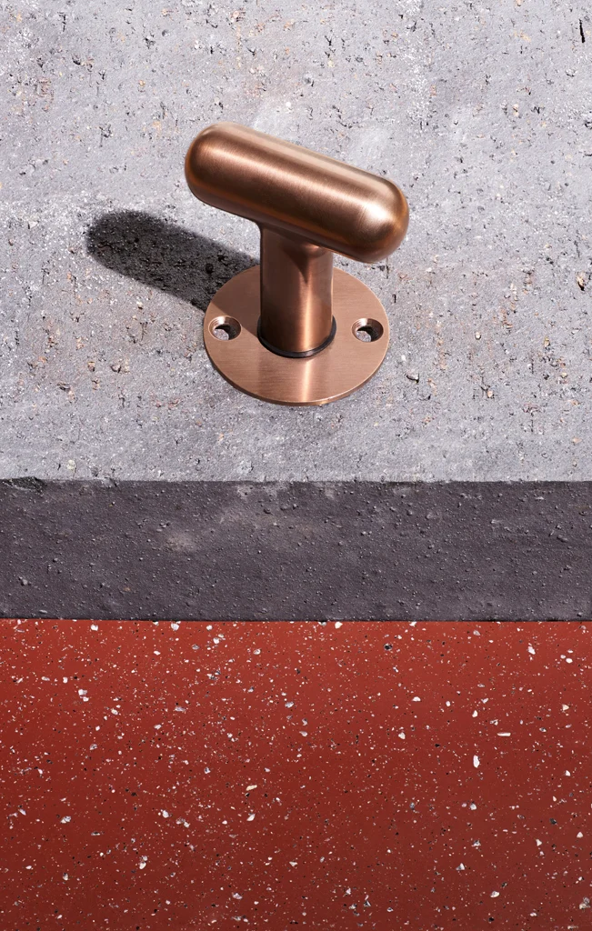 Adajaye Door Handle / izé Photography by Tom Hartford Art Direction by Villalba/Lawson