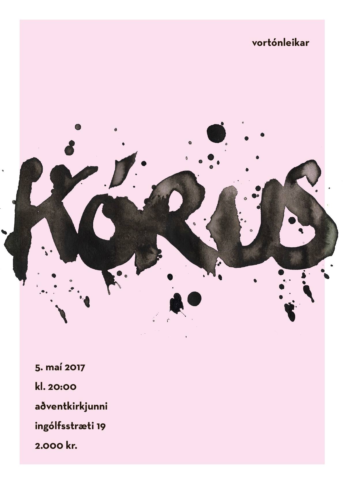  Kórus - collaboration with Ragnar Helgi Ólafssson 