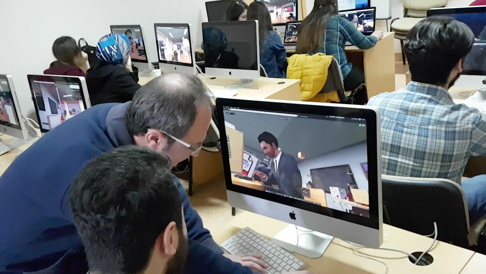 irfan to student: "i know you think i don't get video games but i do!"