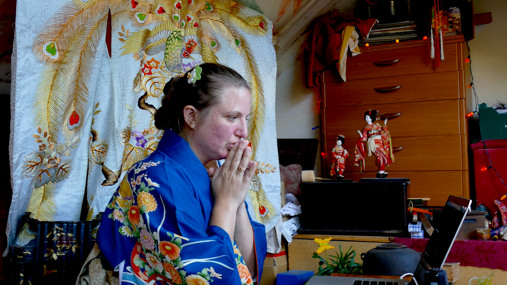 varahi and her avatar meditate....