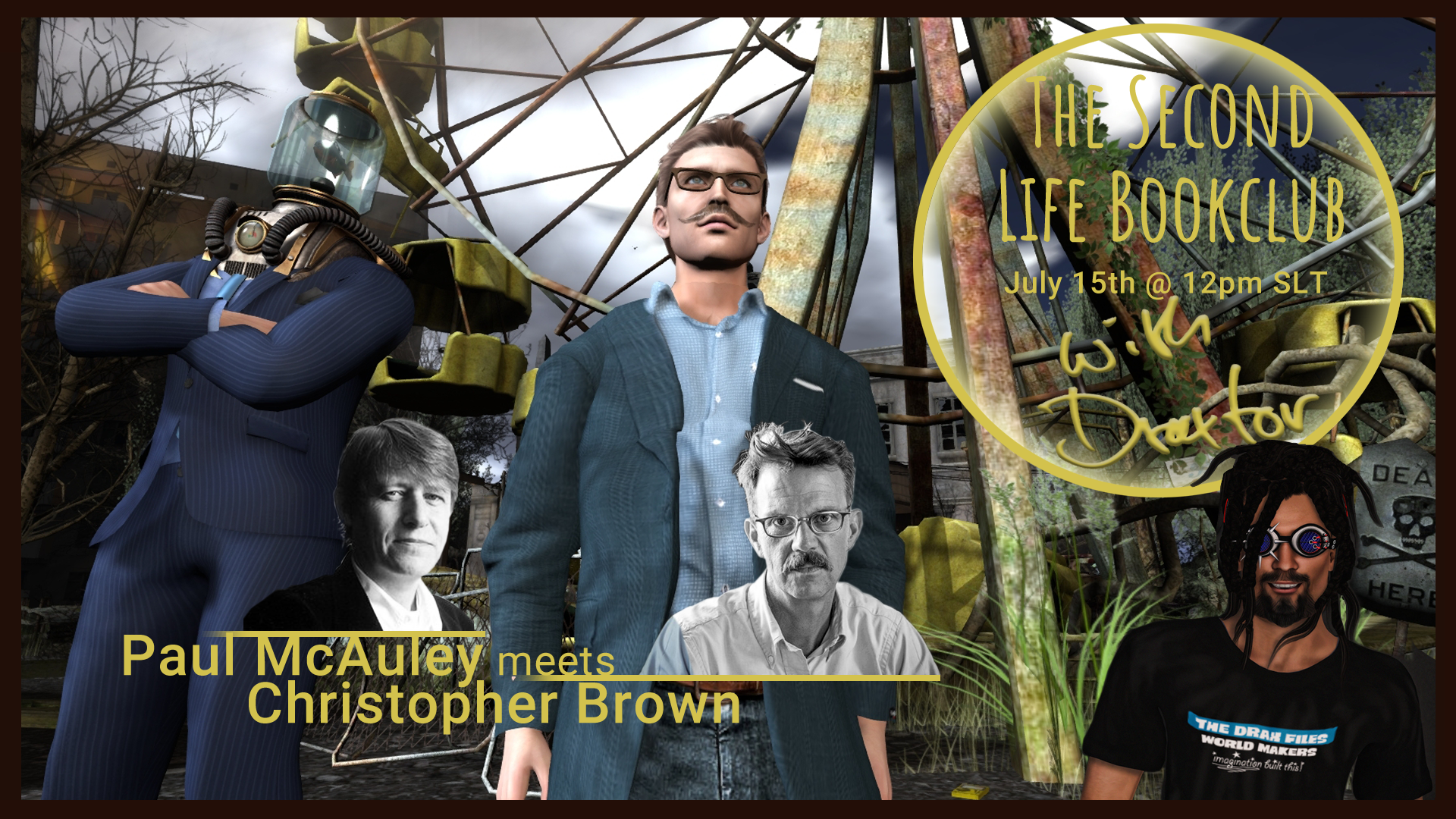 Book Club Special: Paul McAuley meets Christoper Brown