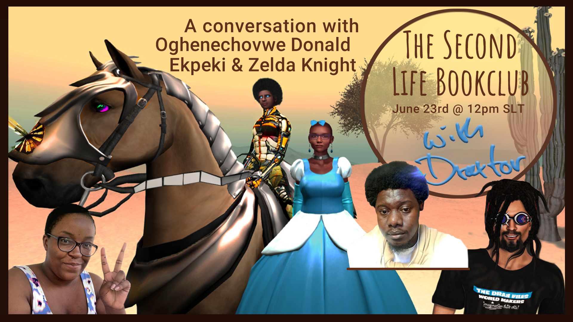 Book Club Special: Zelda Knight meets Oghenechovwe Donald Ekpeki