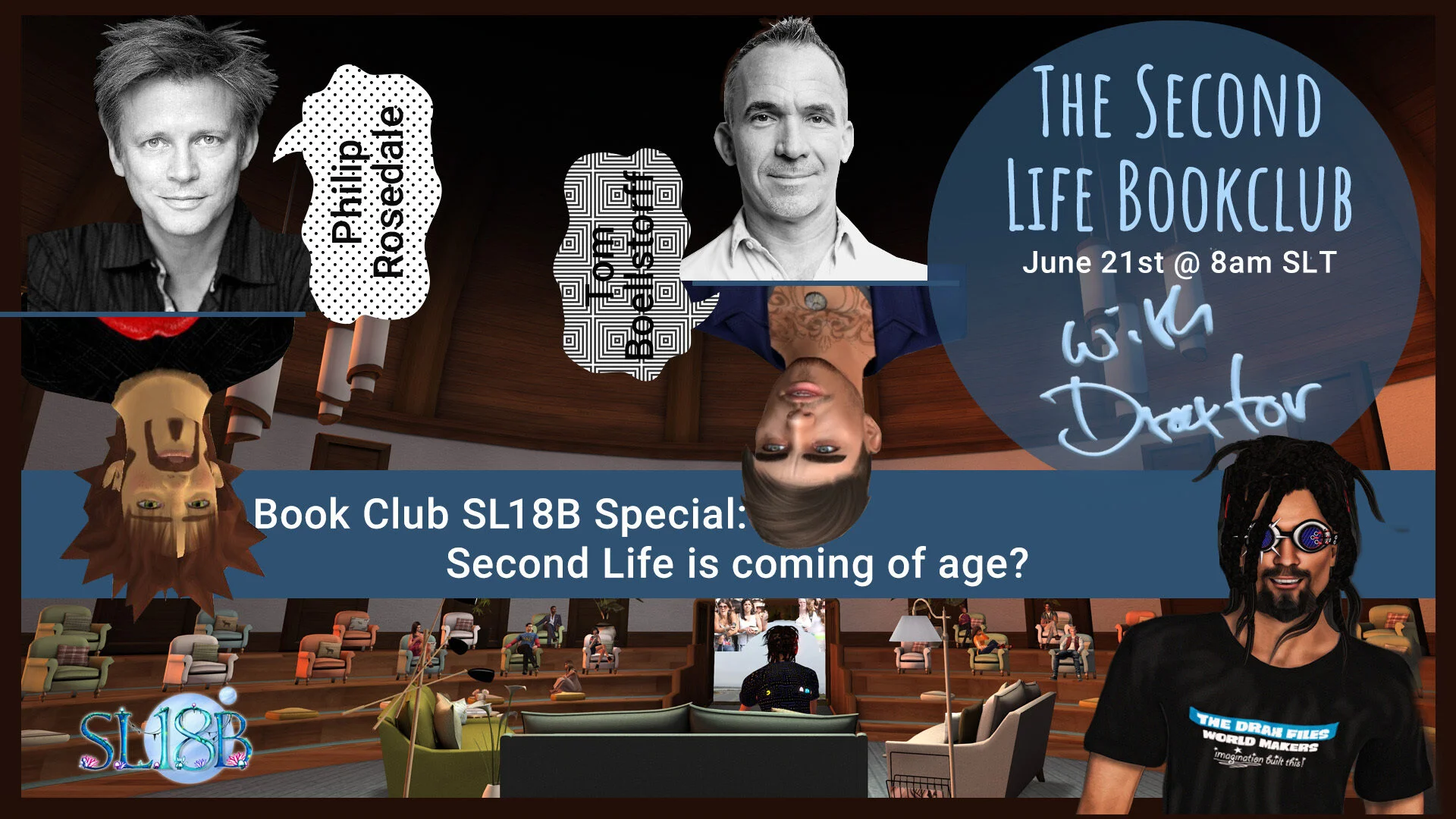 Book Club Special: Philip Rosedale meets Tom Boellstorff