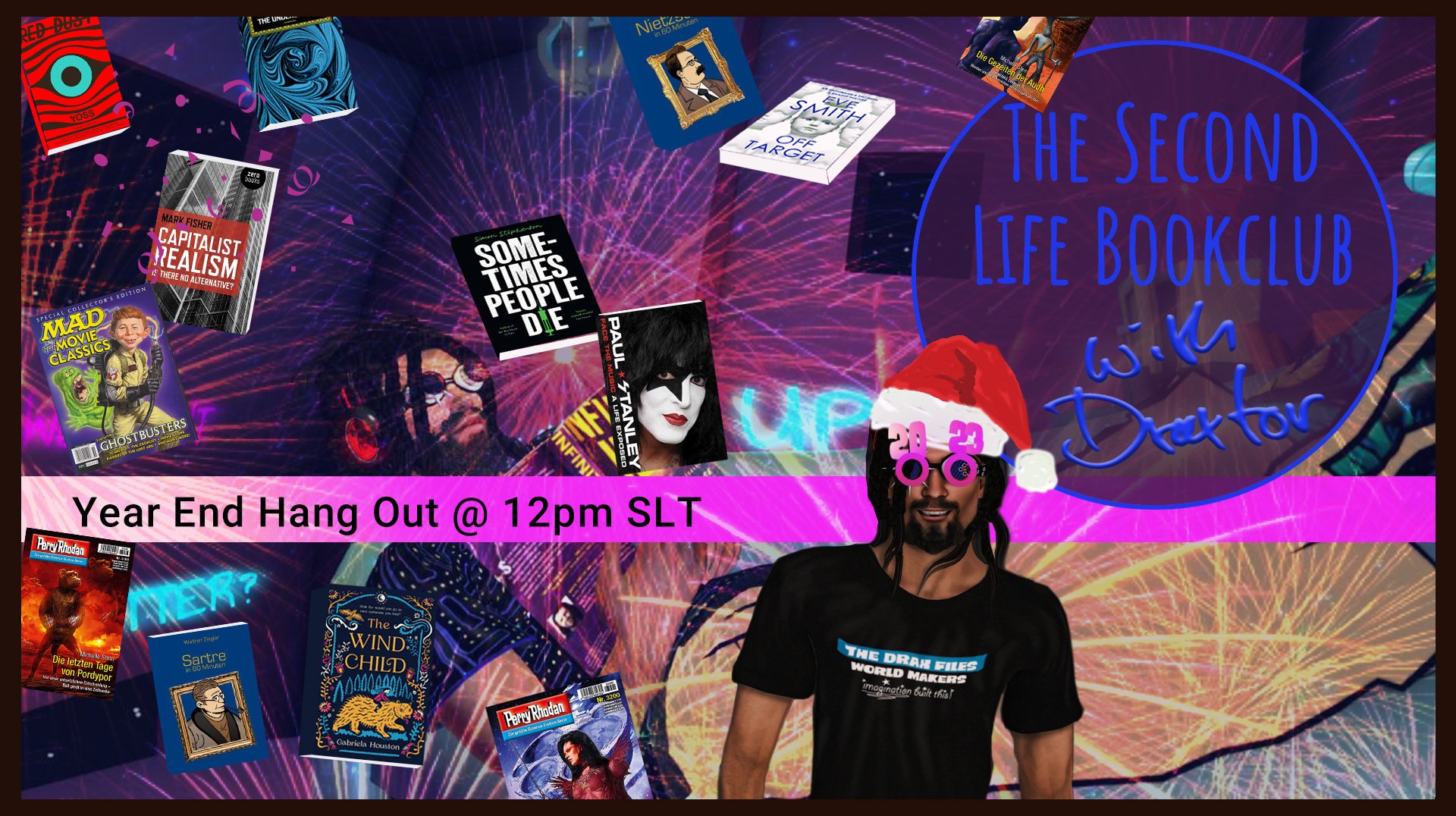 The Second Life Book Club [Year End Hang Out @ 12pm SLT]  