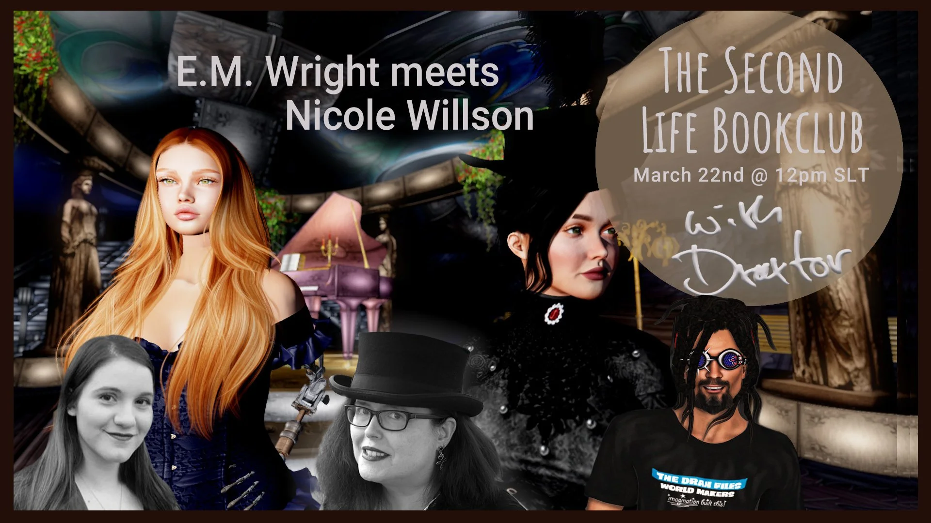 Book Club Special: E.M. Wright meets Nicole Willson