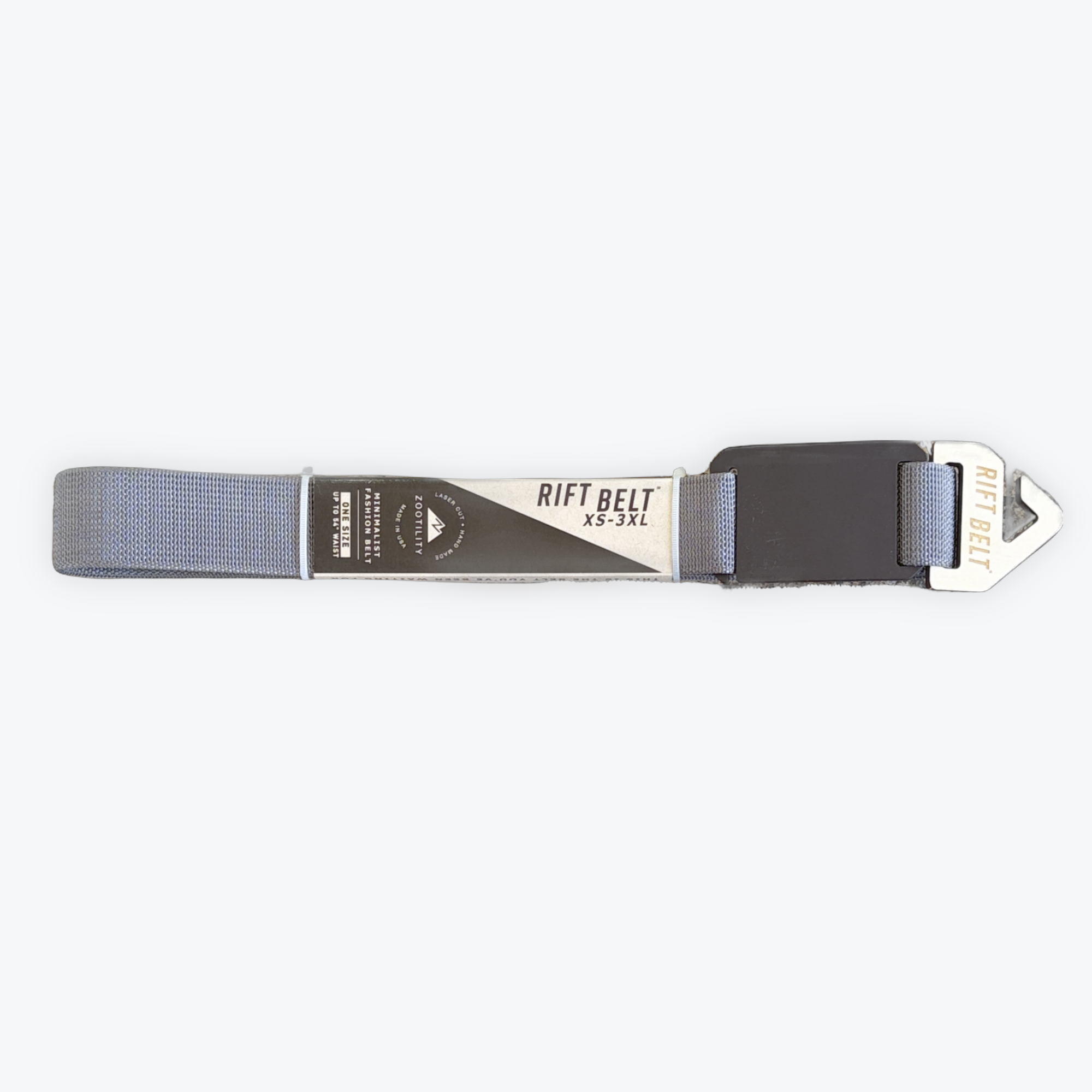 Zootility Rift Belt In Gray