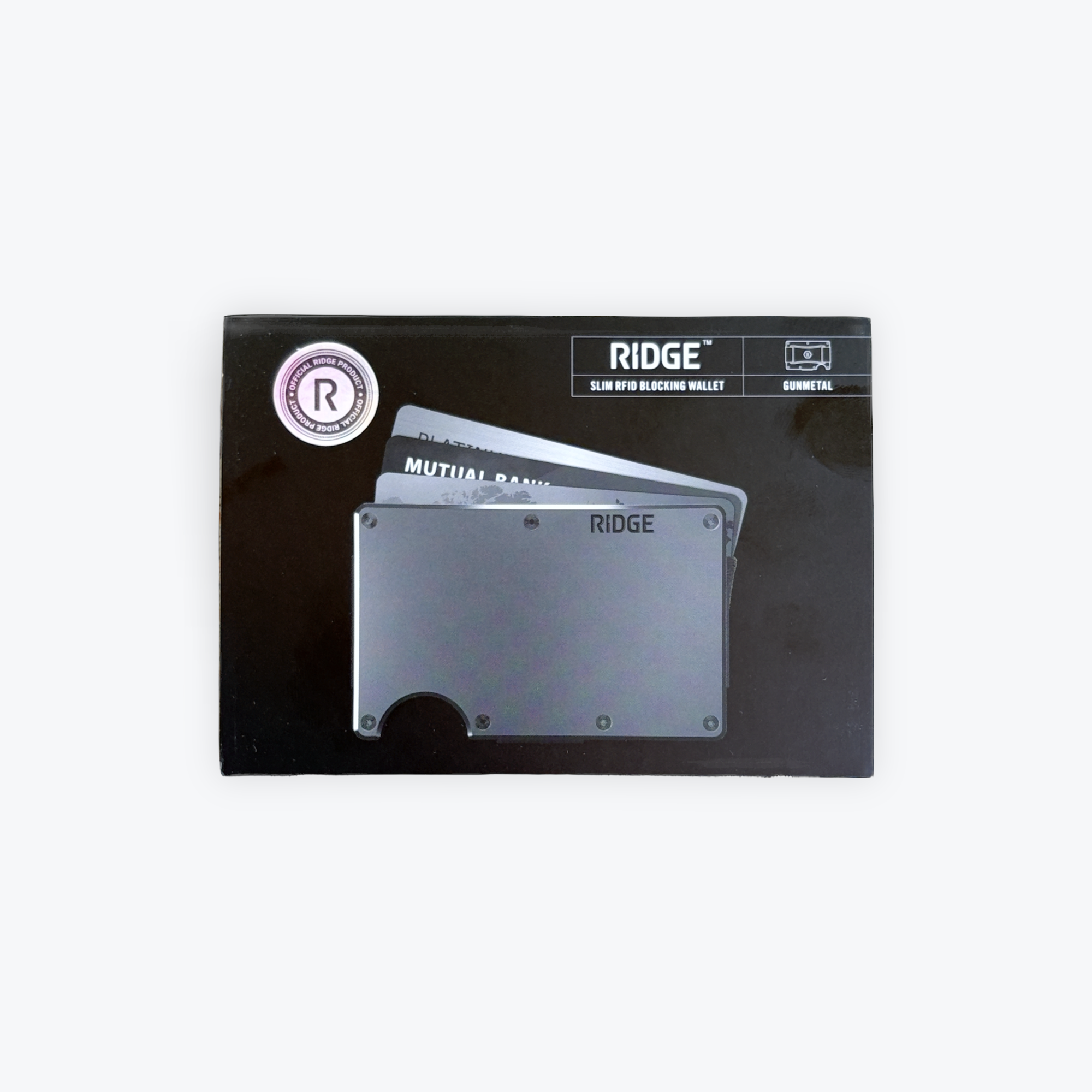 Ridge Wallet 2.0 - Gunmetal