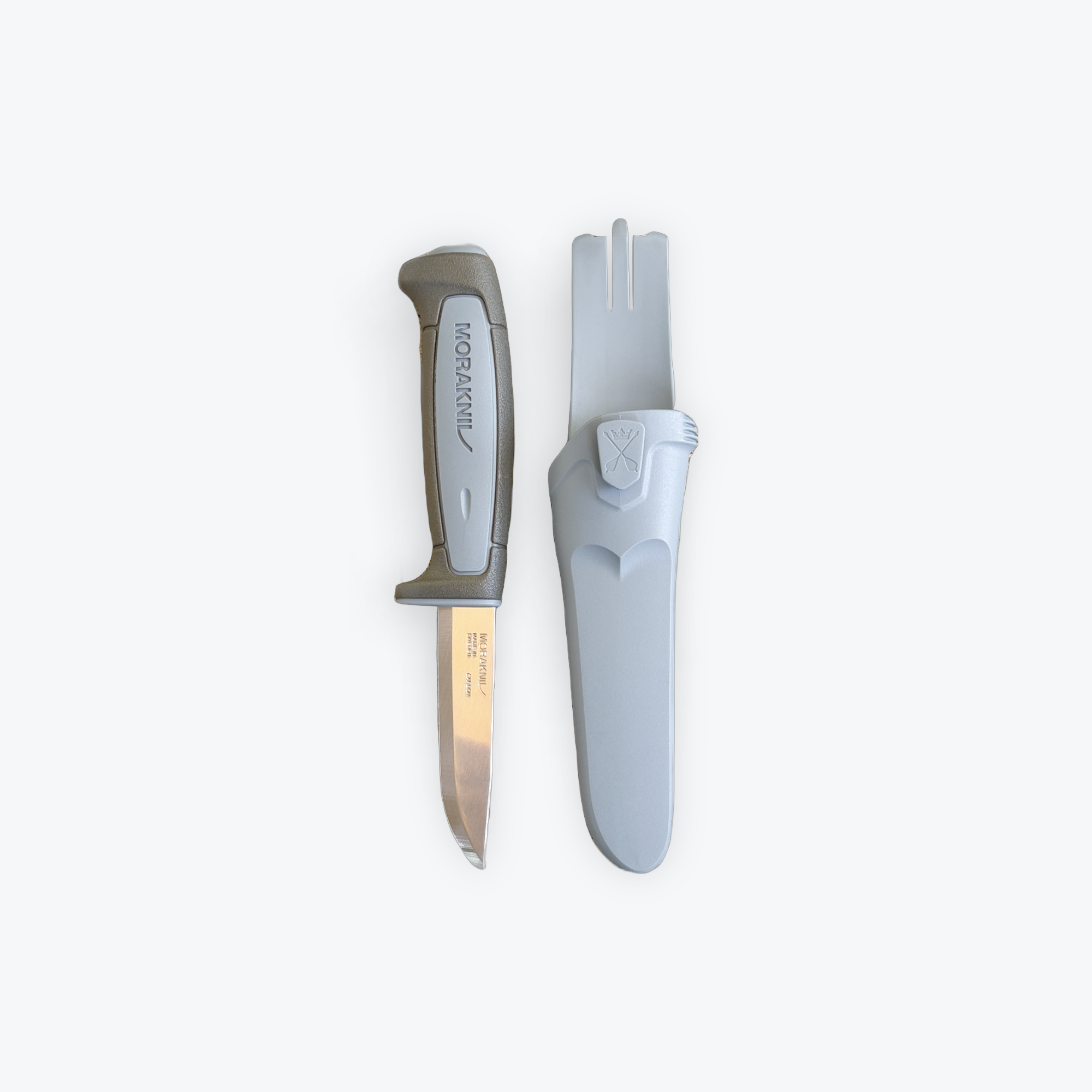 Morakniv Basic 511 (Grey, Carbon Steel)