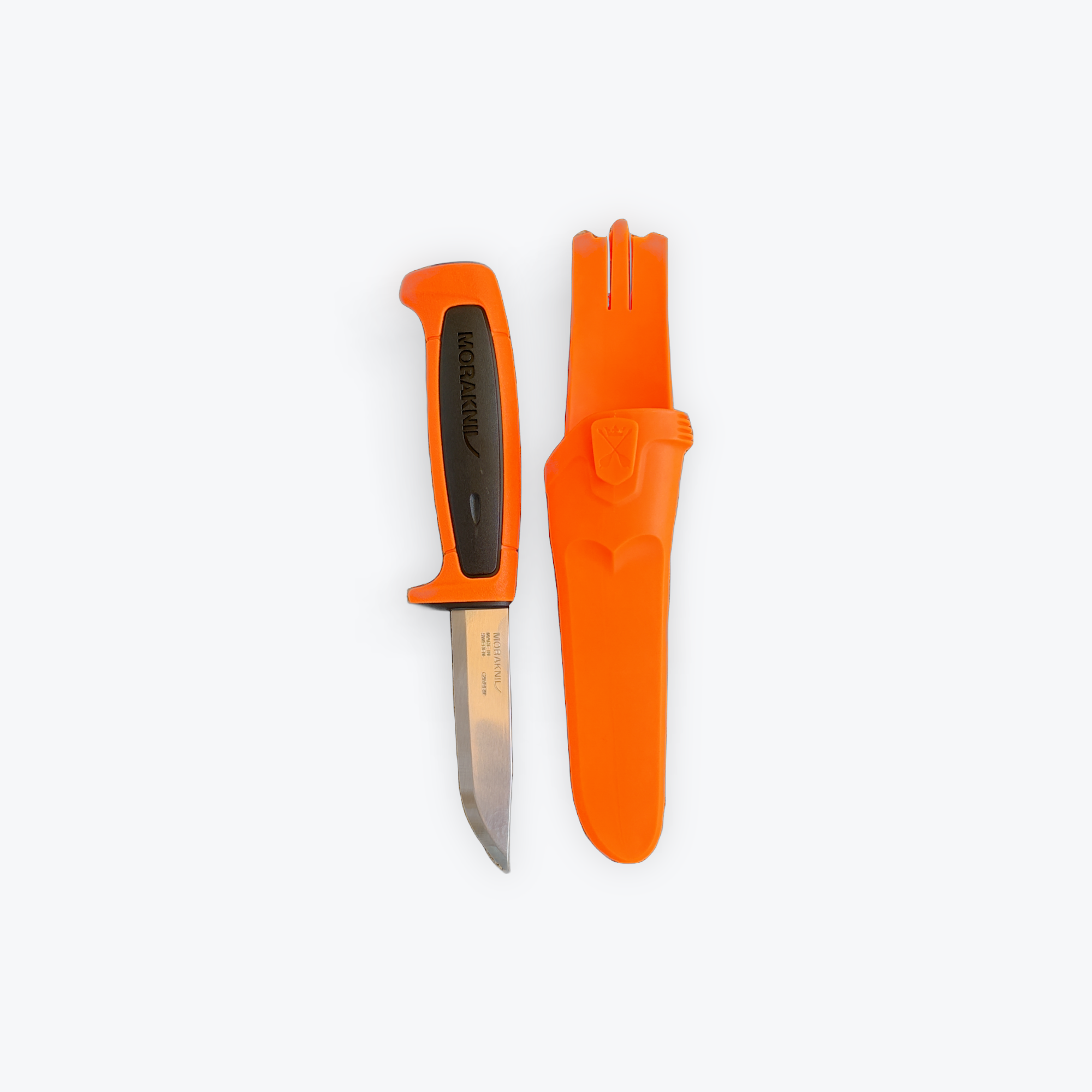 Morakniv Basic 511 (Orange, Carbon Steel)