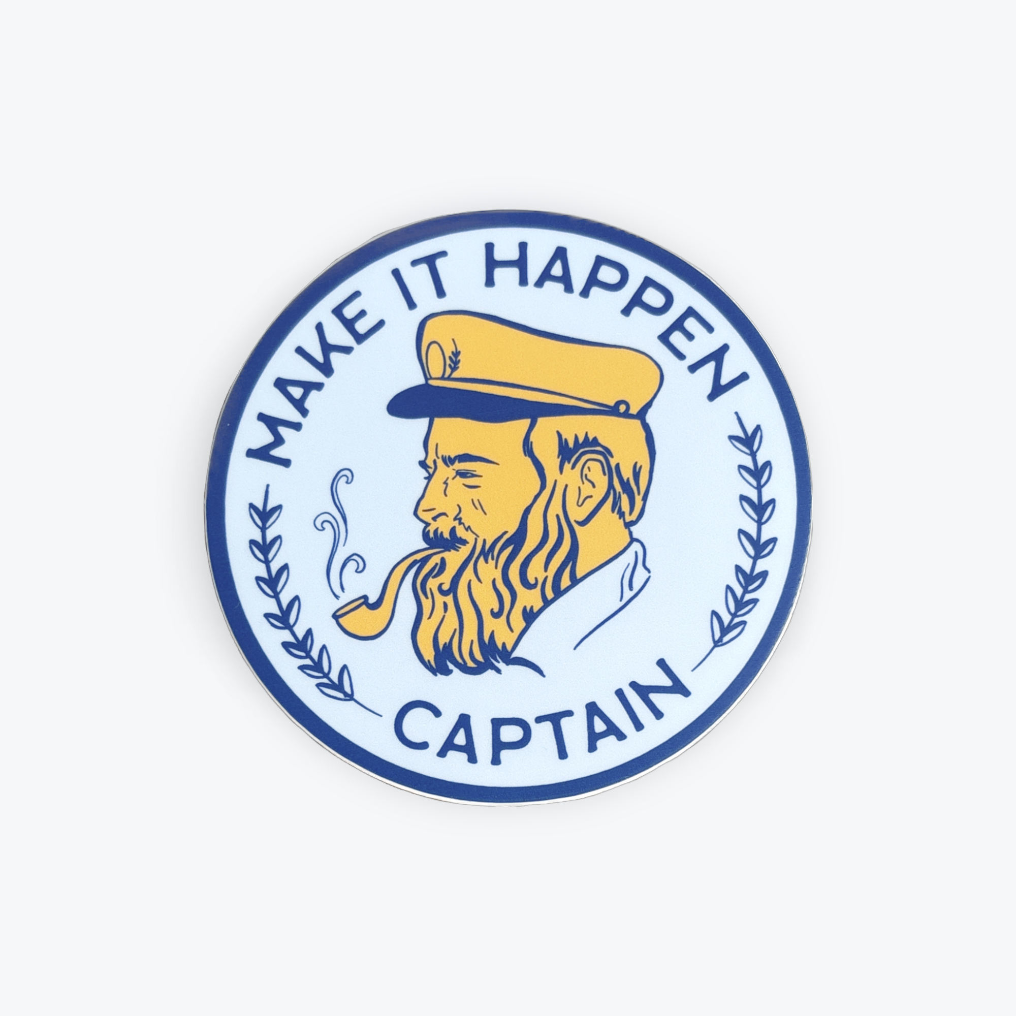 Pike Street Press Make it Happen Captain Sticker