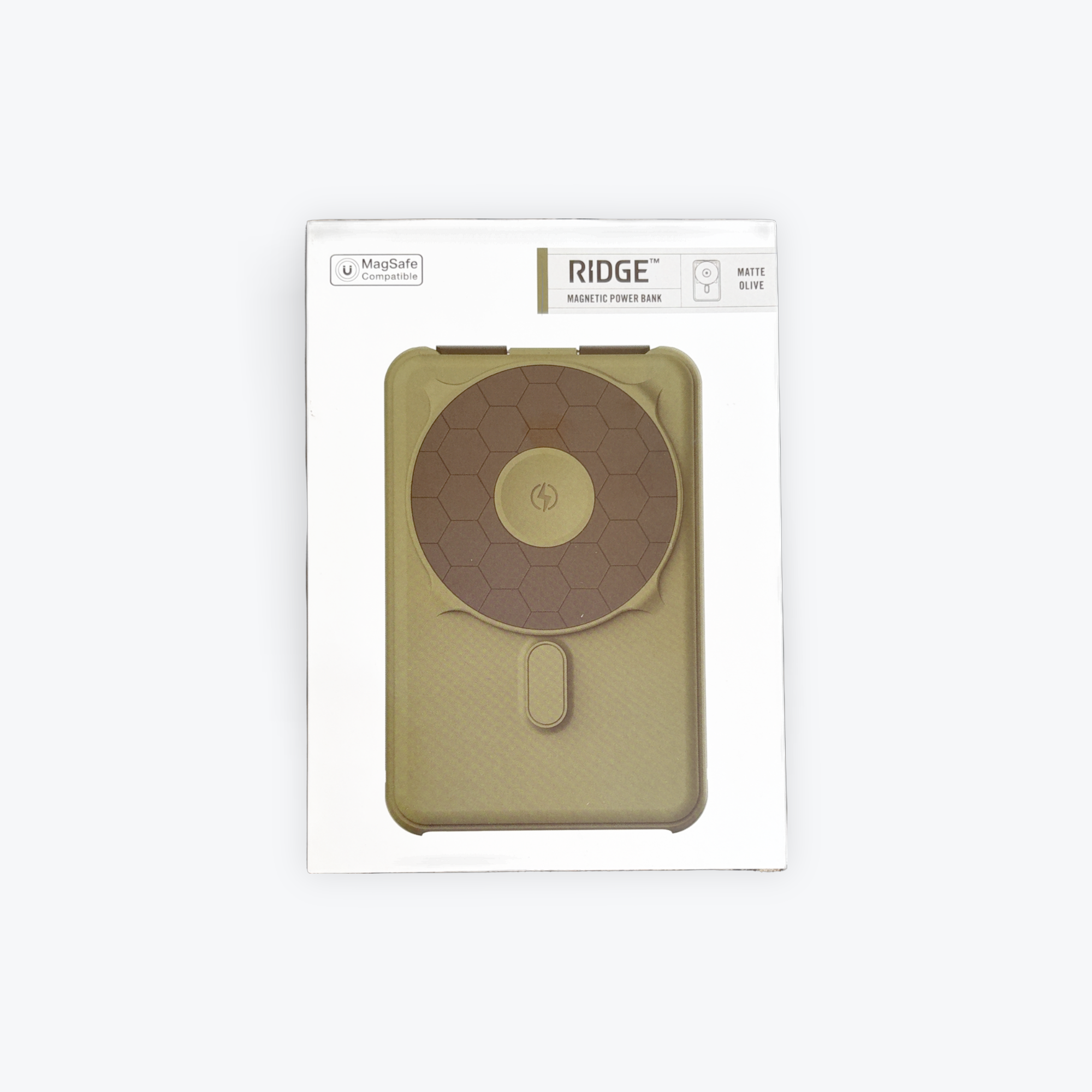 Ridge Power Bank Matte Olive