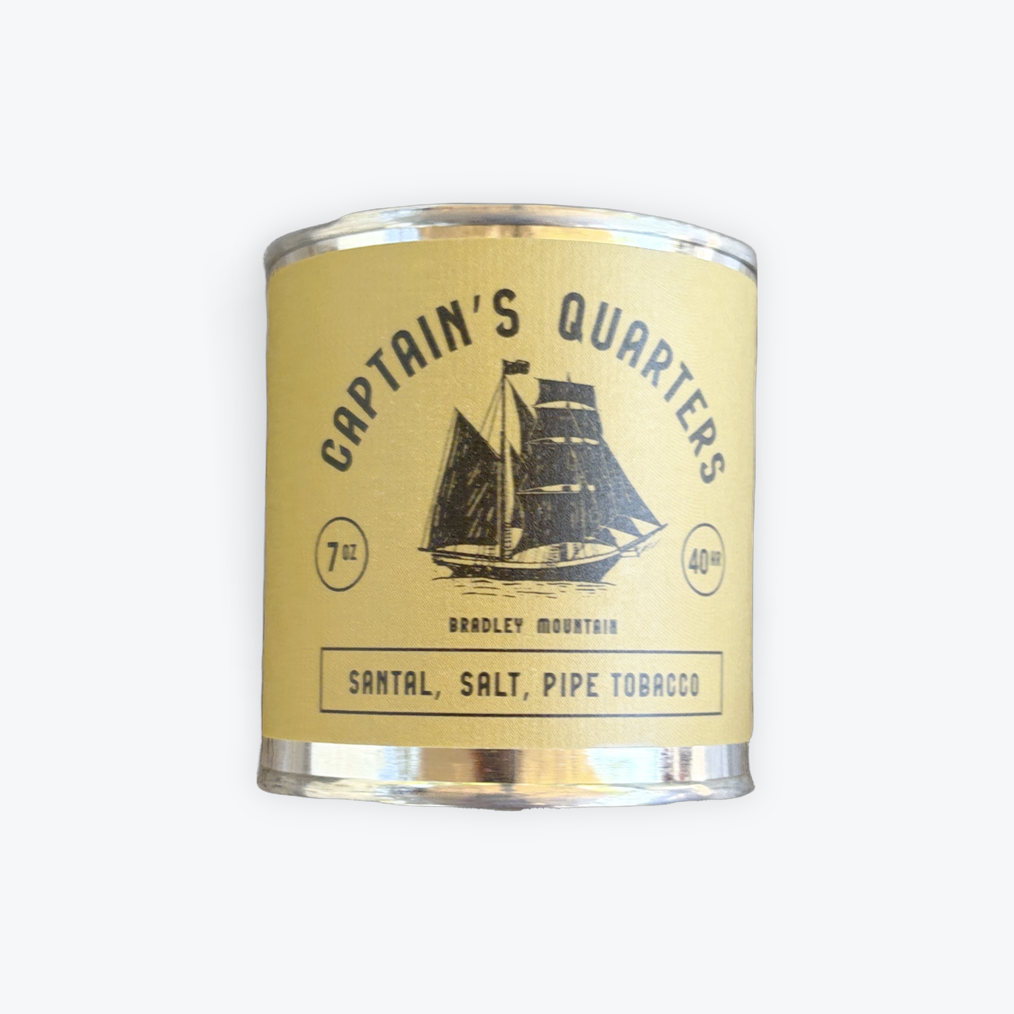Bradley Mountain Captain's Quarters Candle