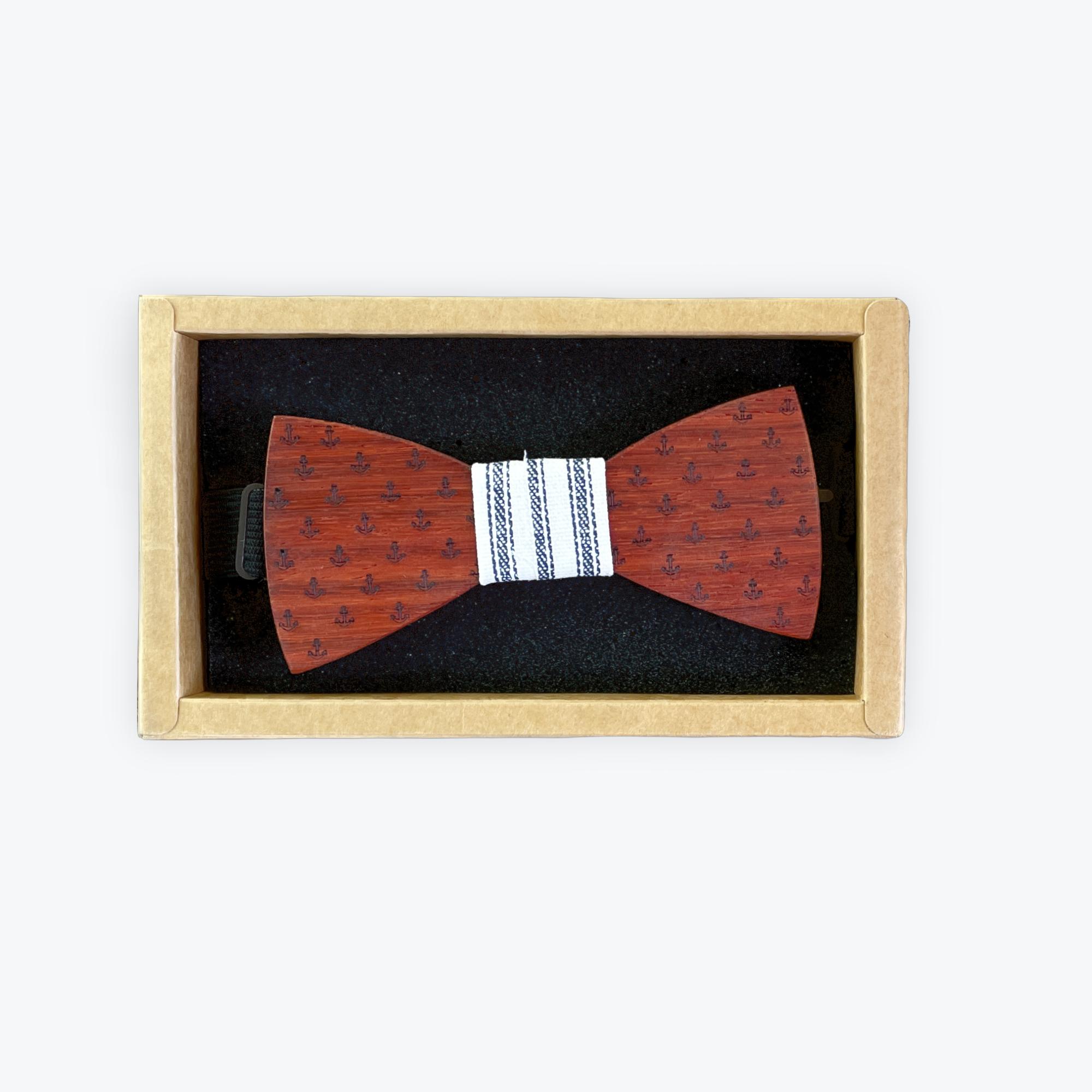 Anchor Pattern Bow Tie