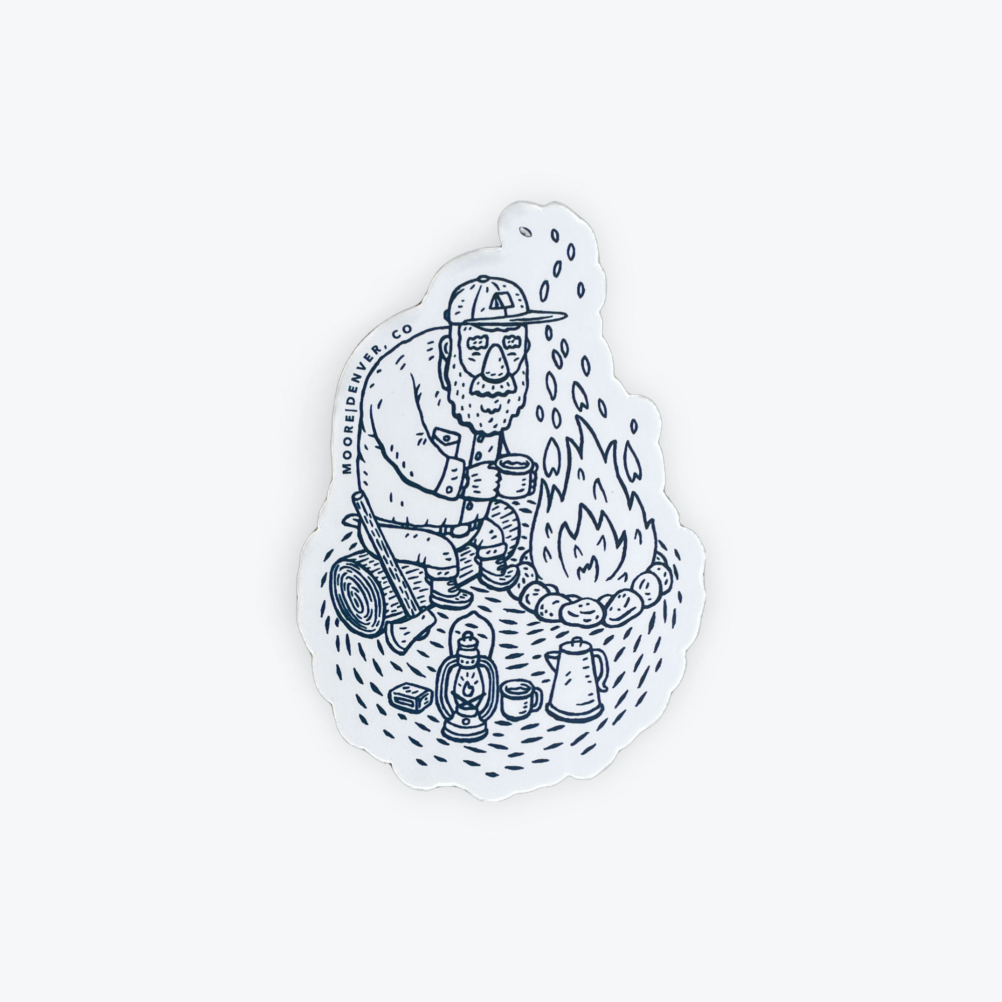 Moore Collection Lumberjack Sticker