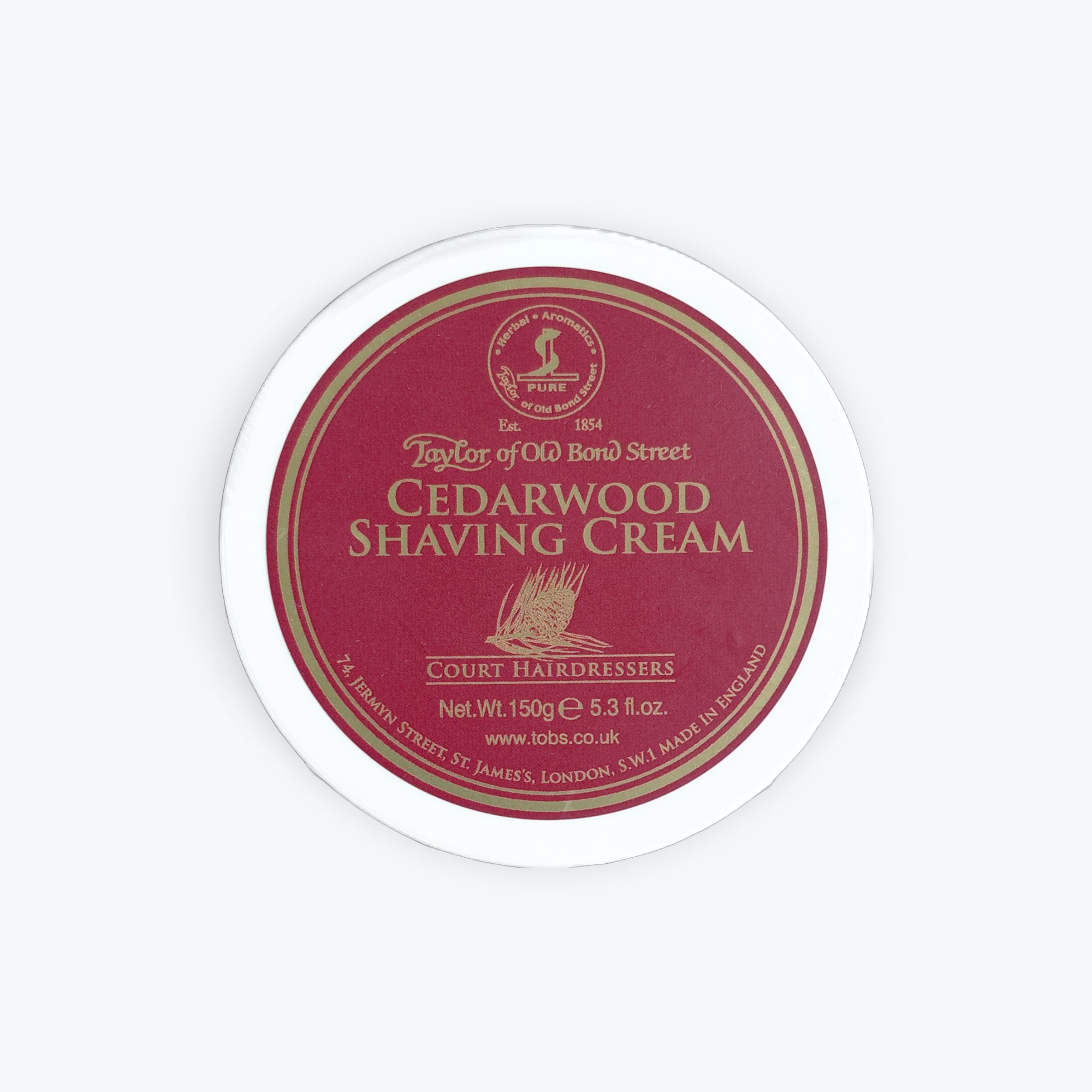 Taylor Of Old Bond Street Cedarwood Shaving Cream 5.3 oz