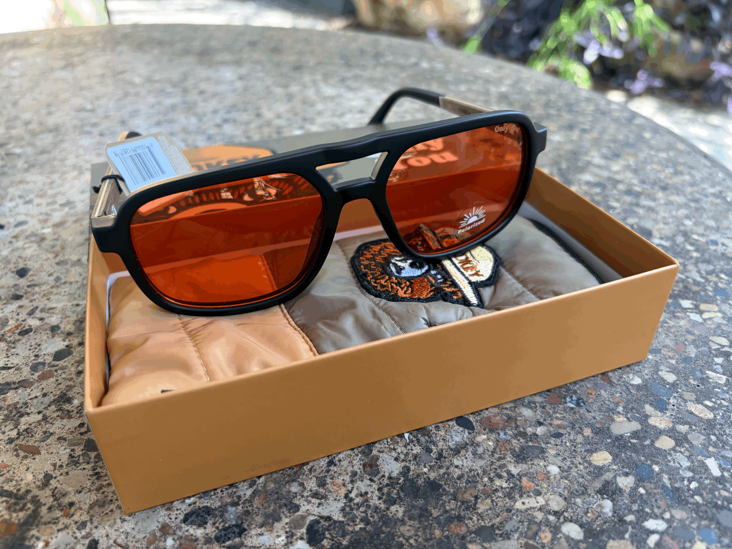 Smokey Bear X Camp Glacier Sunglasses - Matte Black