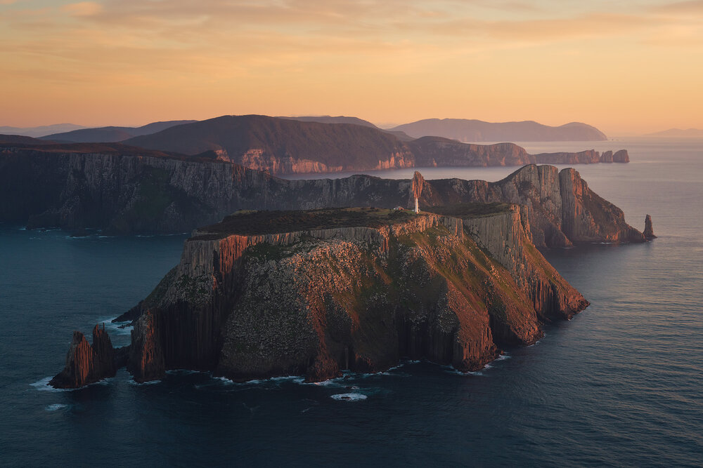 Tasman Island off the Tasman Peninsula