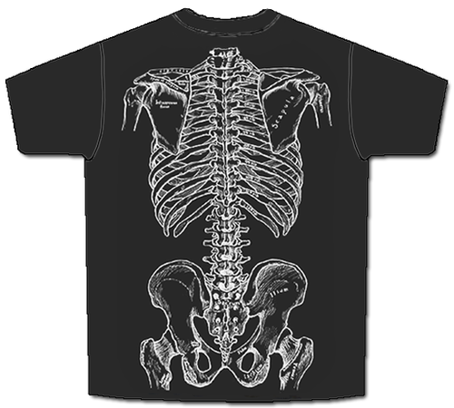 Skeletees-Skeletees- Anatomical T-shirts designed and illustrated by Dr ...