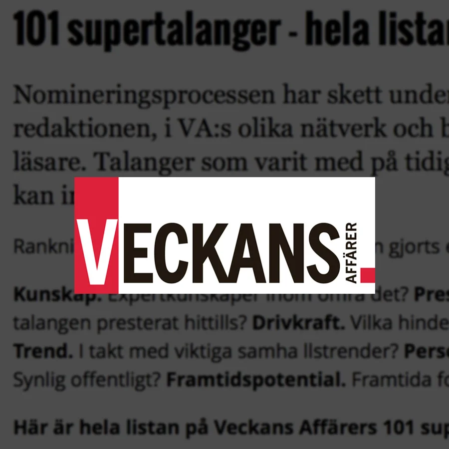 Veckans Affärer (SWE)