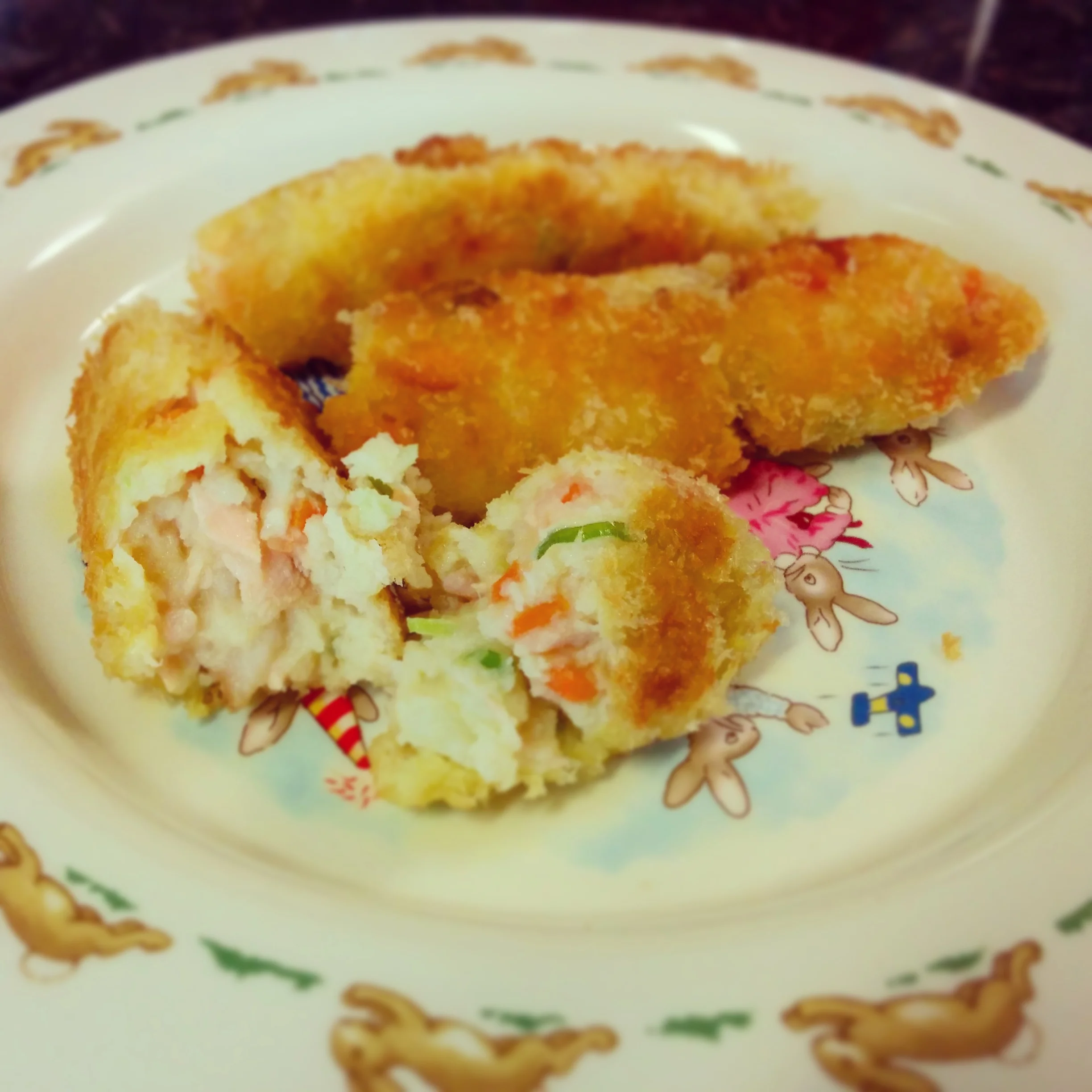 Fish + Bacon Sticks