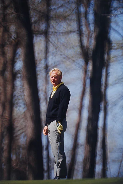 Jack Nicklaus #2 Hazeltine National GC, Chaska, MN Preparing For The 1970 U.S. Open
