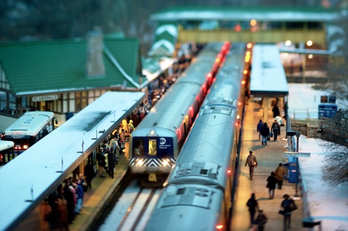 Vincent Laforet Scarsdale Station Scarsdale, NY • 2007 62 x 44 inches (framed) 60 x 40 inches (unframed)
