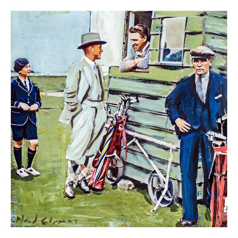 Bobby Jones At The Old Course
