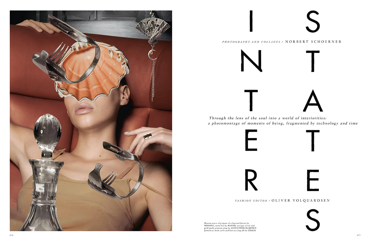 Photographer Norbert Schoener / Fashion Editor Oliver Volquardsen