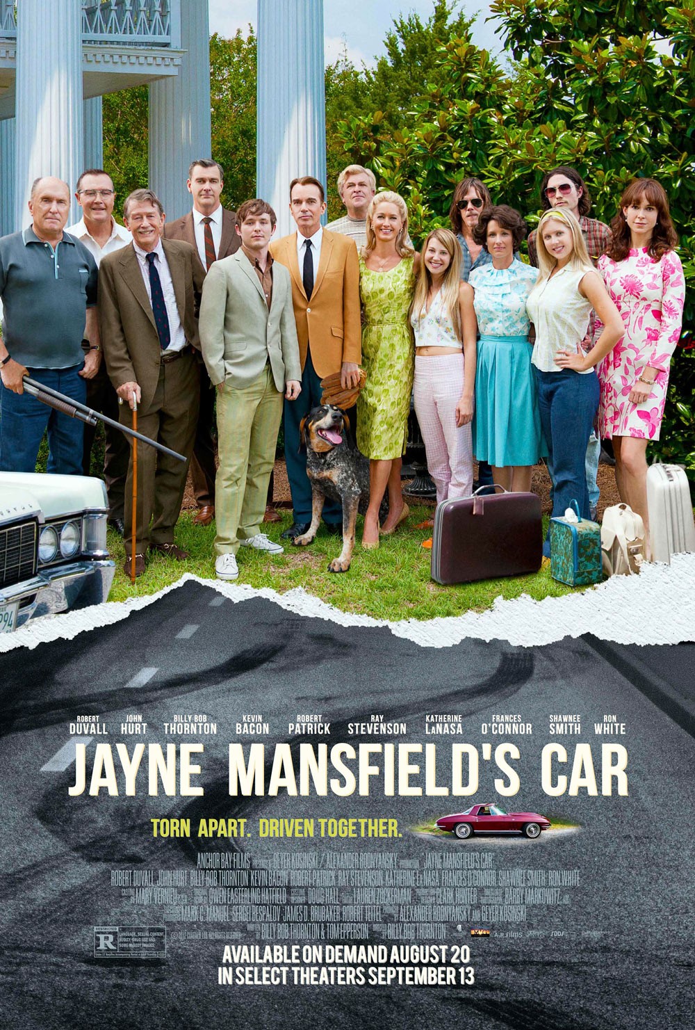 JAYNE MANSFIELD'S CAR TRAILER