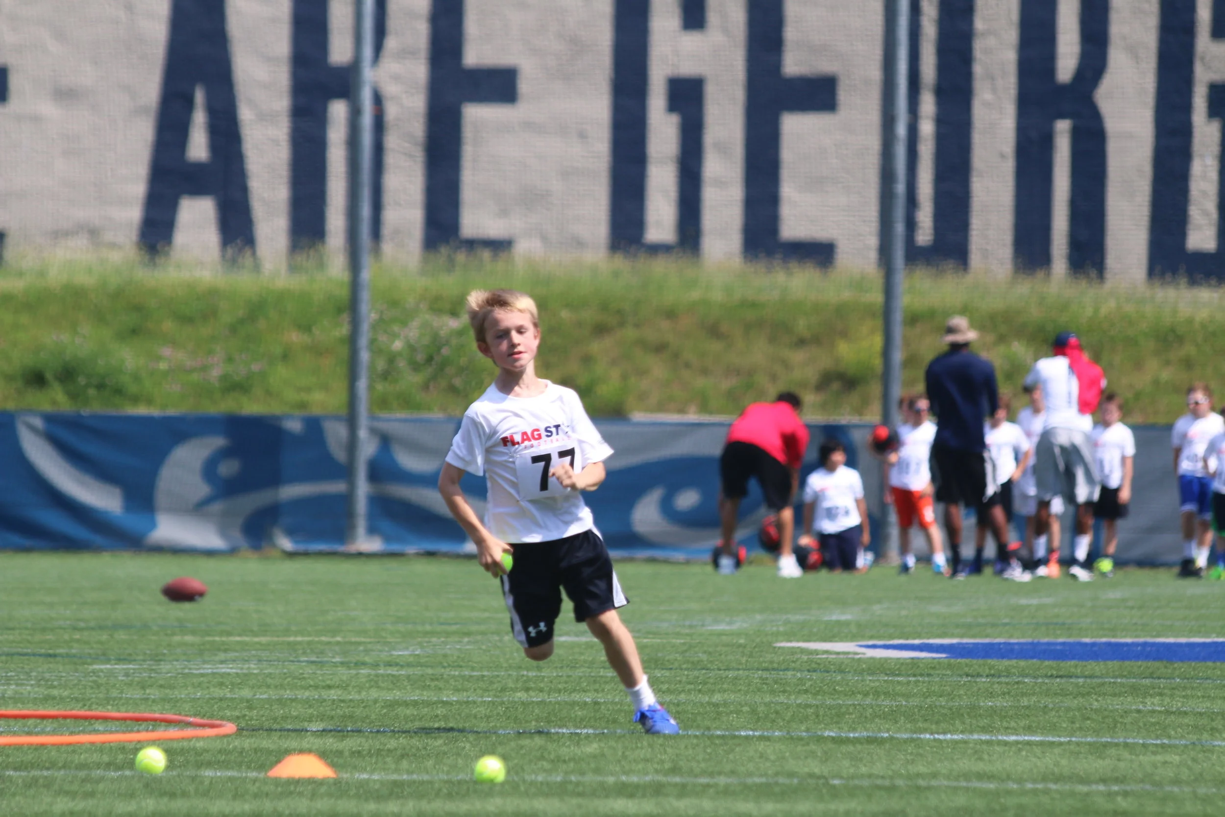Pro Bowl Skills Challenge — Flag Star Football