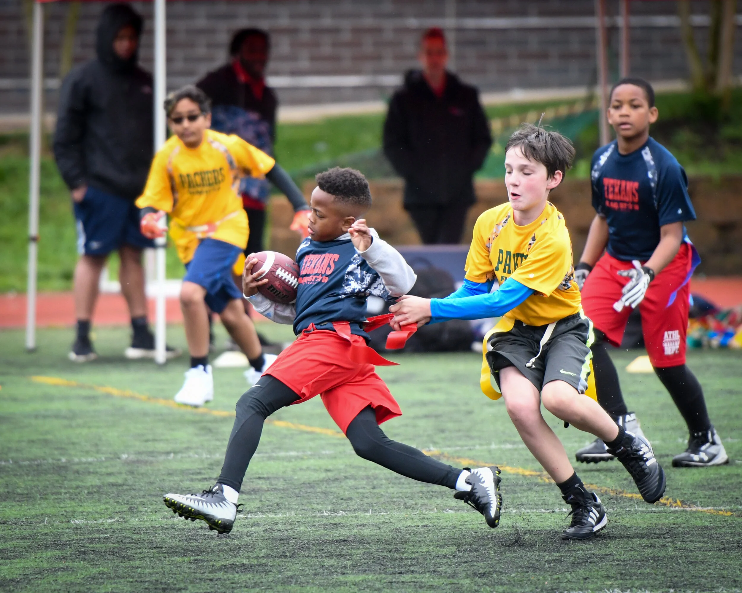 Flag Star Football