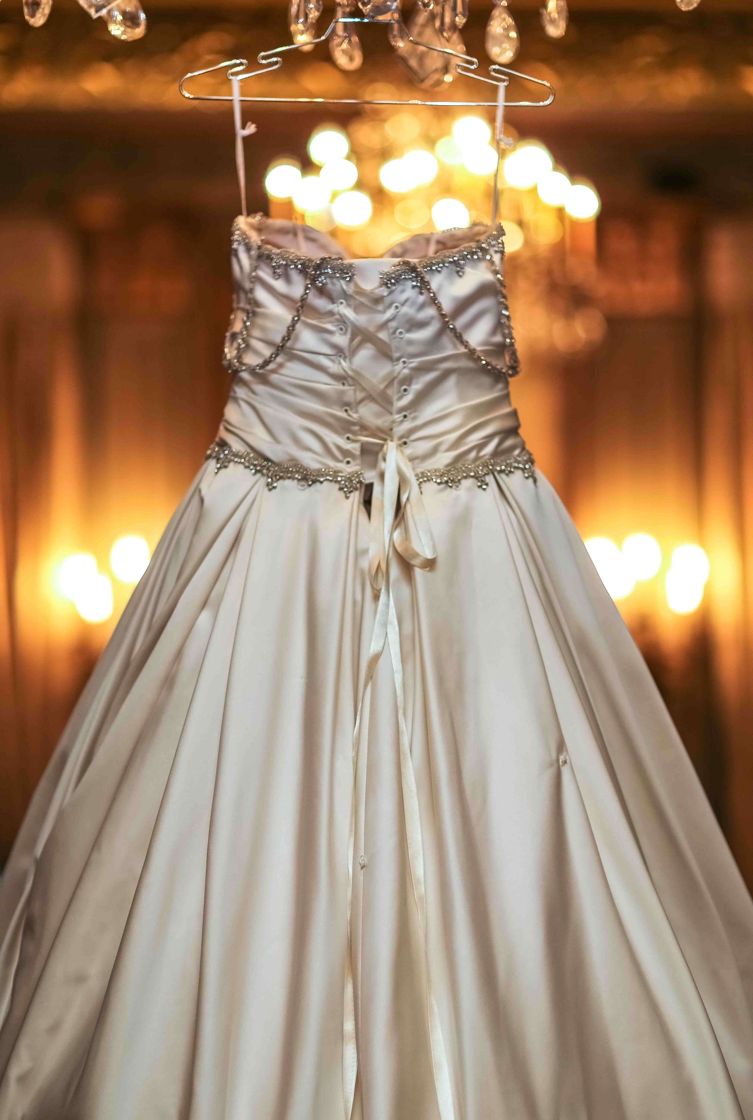 Pnina Tornai Wedding Dress at Lotte New York Palace Hotel in Manhattan