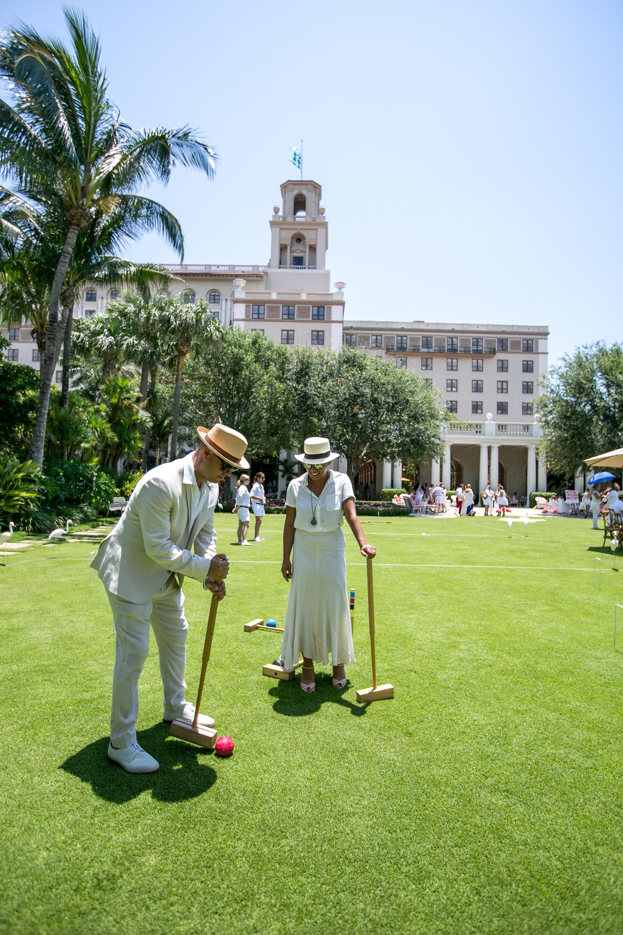 CROQUET LUNCH AT THE BREAKERS RESORT