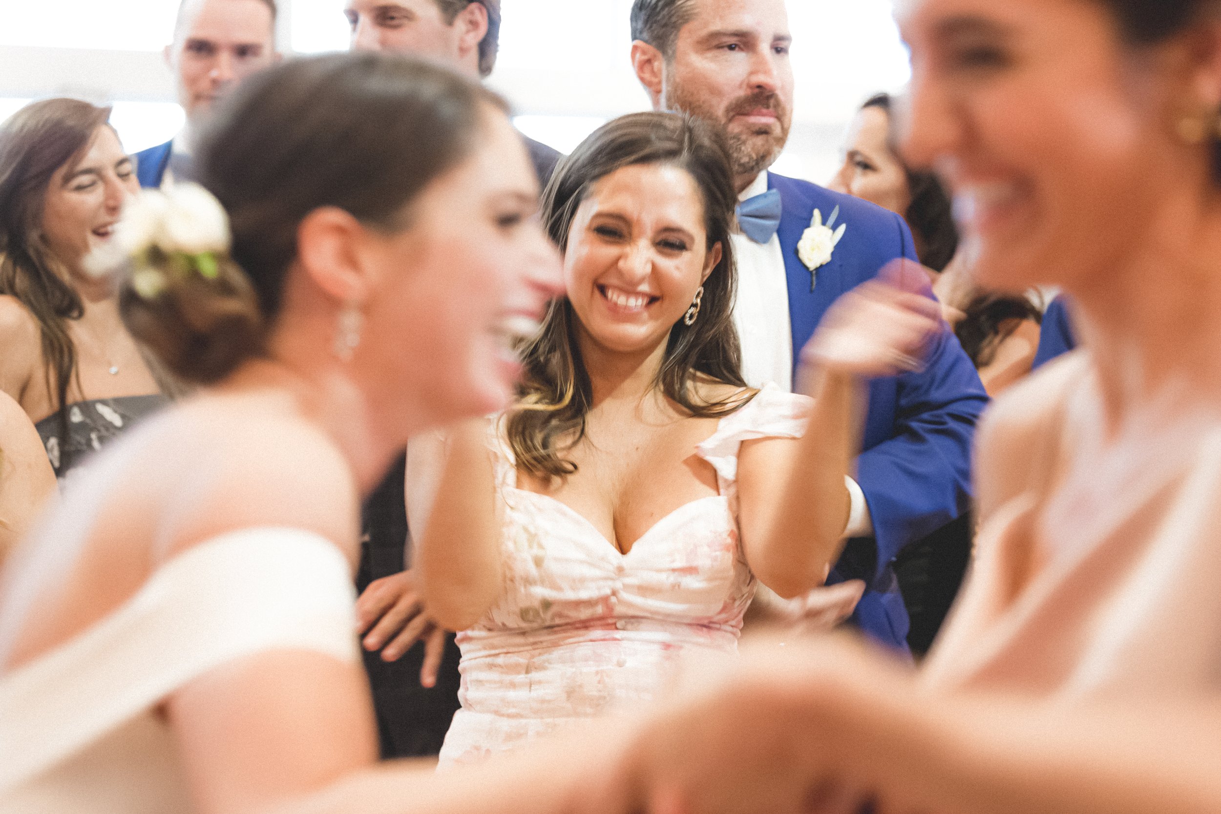 EMOTIONAL WEDDING PHOTOGRAPHY AT WEDDING RECEPTION IN CONNECTICUT