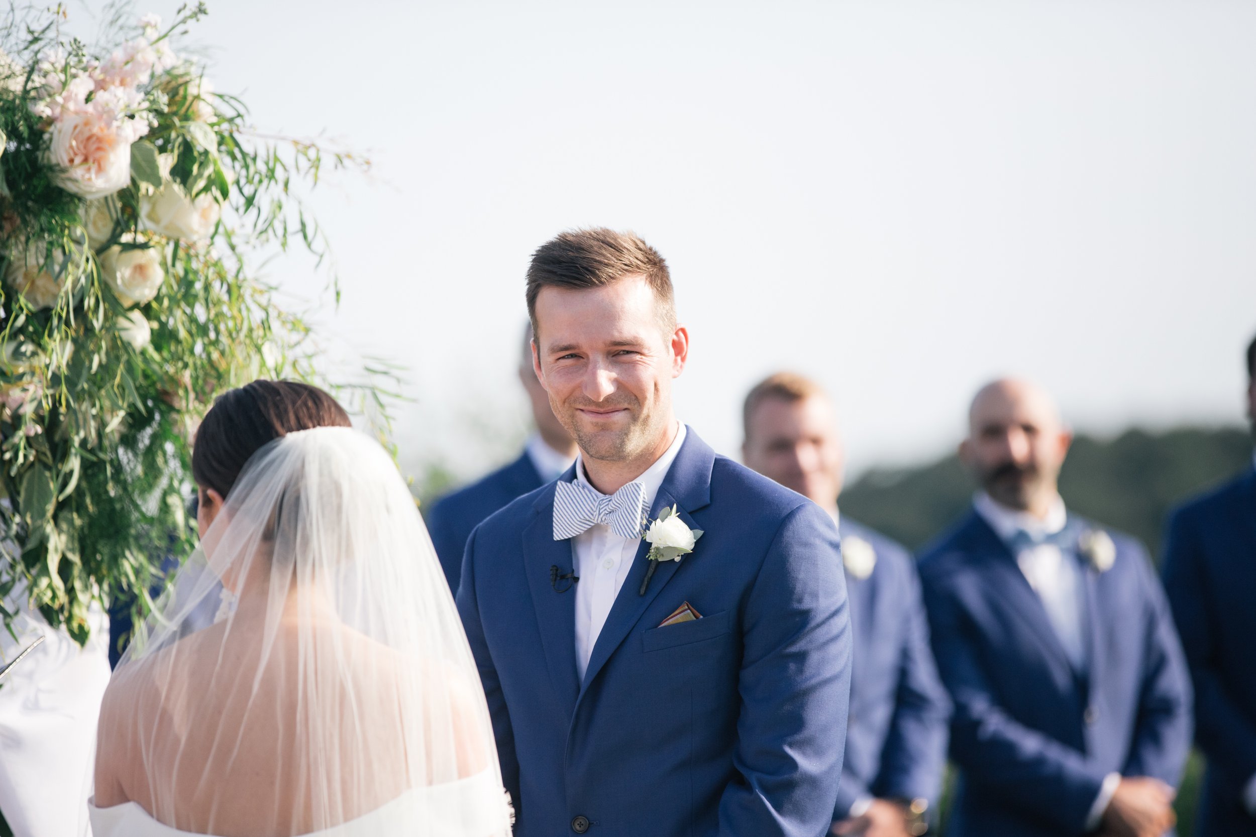 CONNECTICUT WEDDING PHOTOGRAPHER CANDID CEREMONY IMAGE