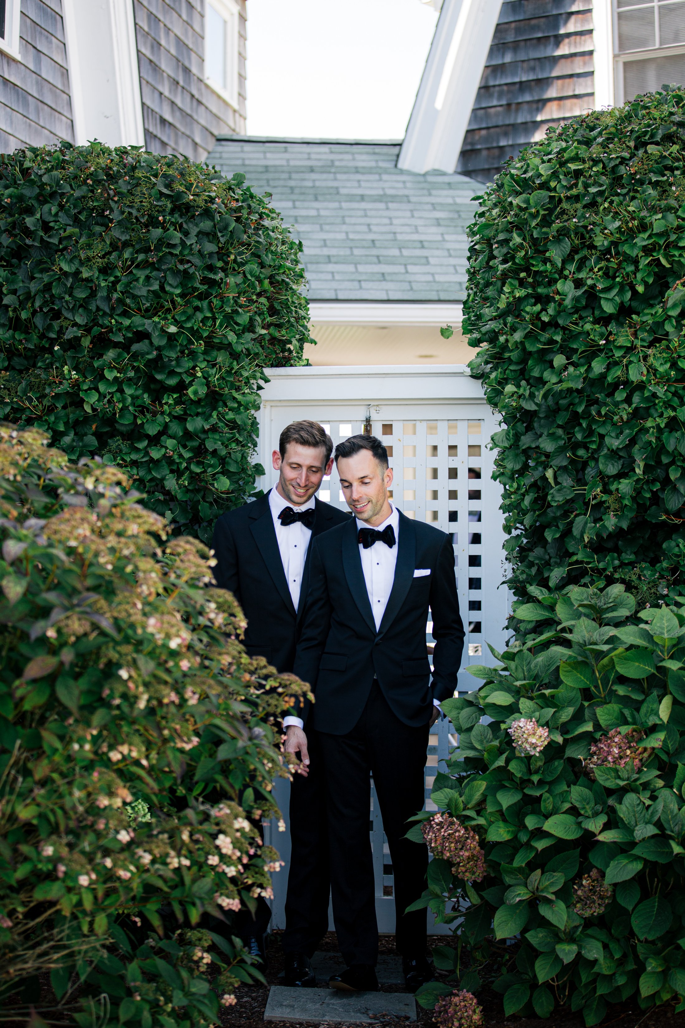 Grooms Portrait Before Wedding Ceremony in Old Saybrook, CT   