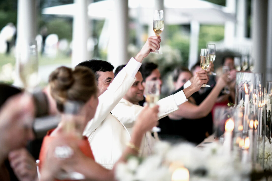 Great love affairs start with Champagne.​​​​​​​​
​​​​​​​​
-Honor&eacute; de Balzac​​​​​​​​
​​​​​​​​
​​​​​​​​
Venue: @thechanler  Planning: @slainteevent  Draping and chandeliers: @ryandesignsri  Florals: @greenlionri  Attire: @ralphlauren @stubbsandw