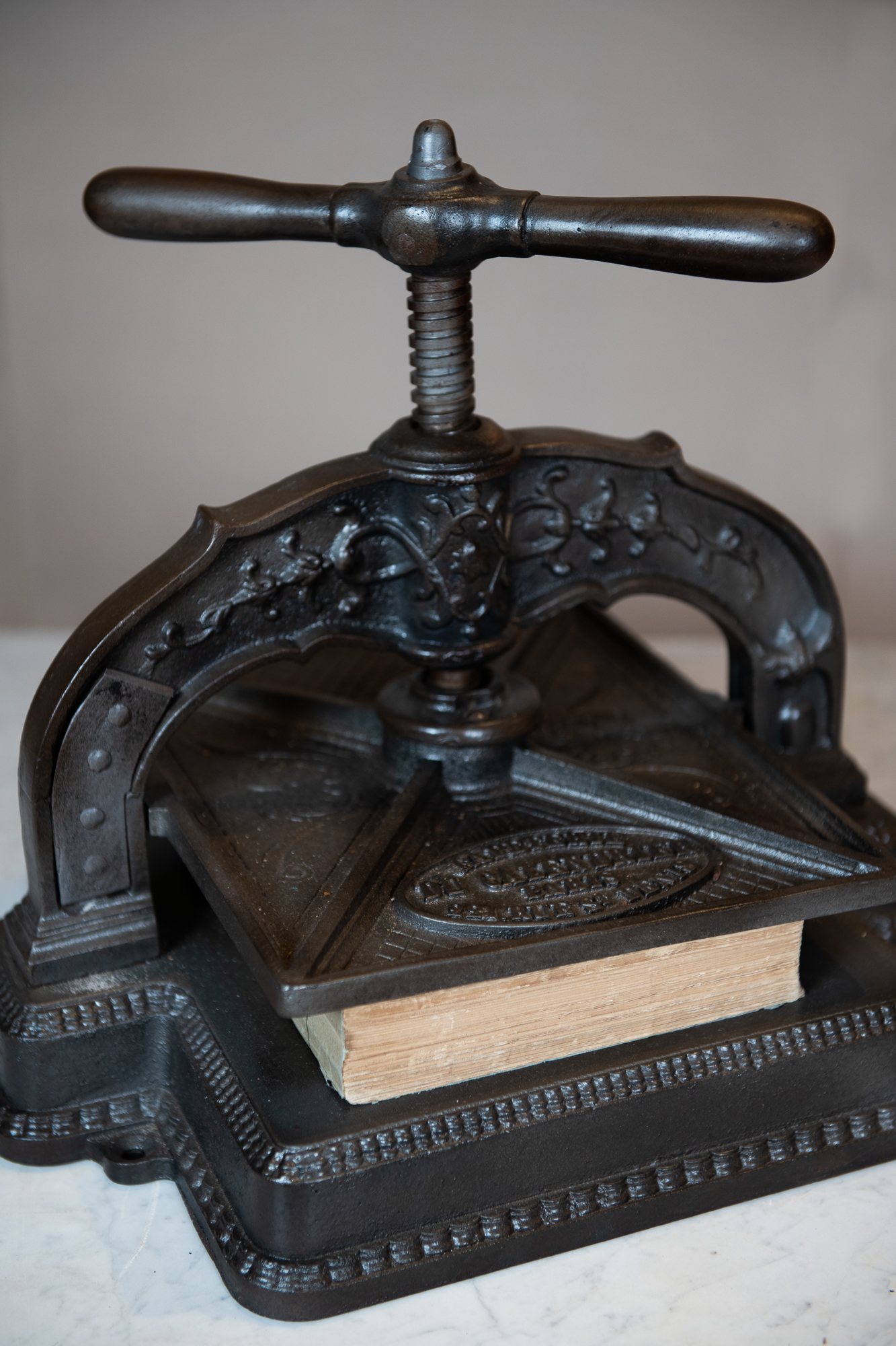 French Antique "Paris" Bookpress