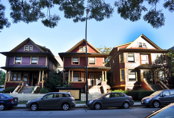 Vancouver houses ( © Joe Mabel)