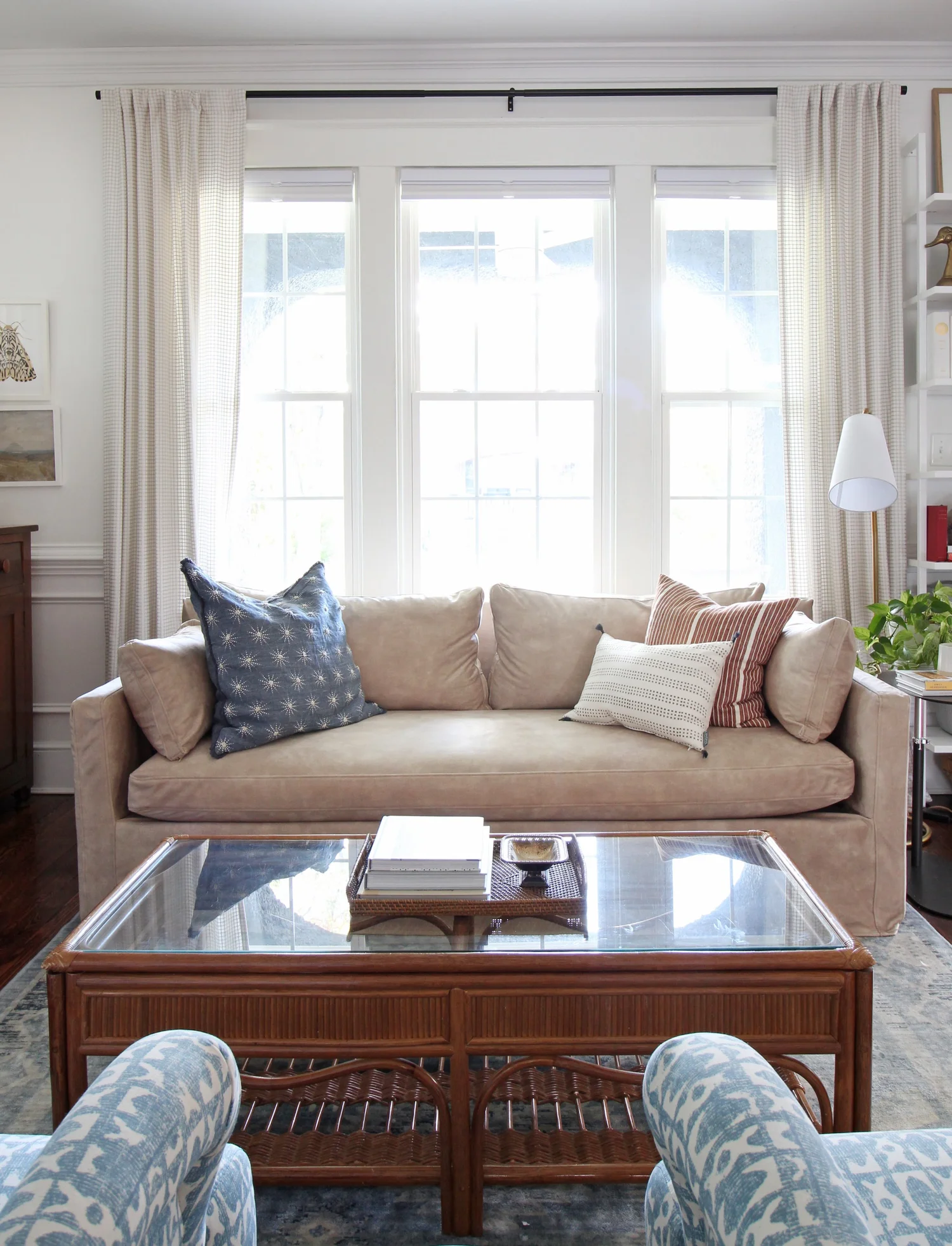 Changing Up My Rowe Sylvie Sofa With a Slipcover From Comfort Works