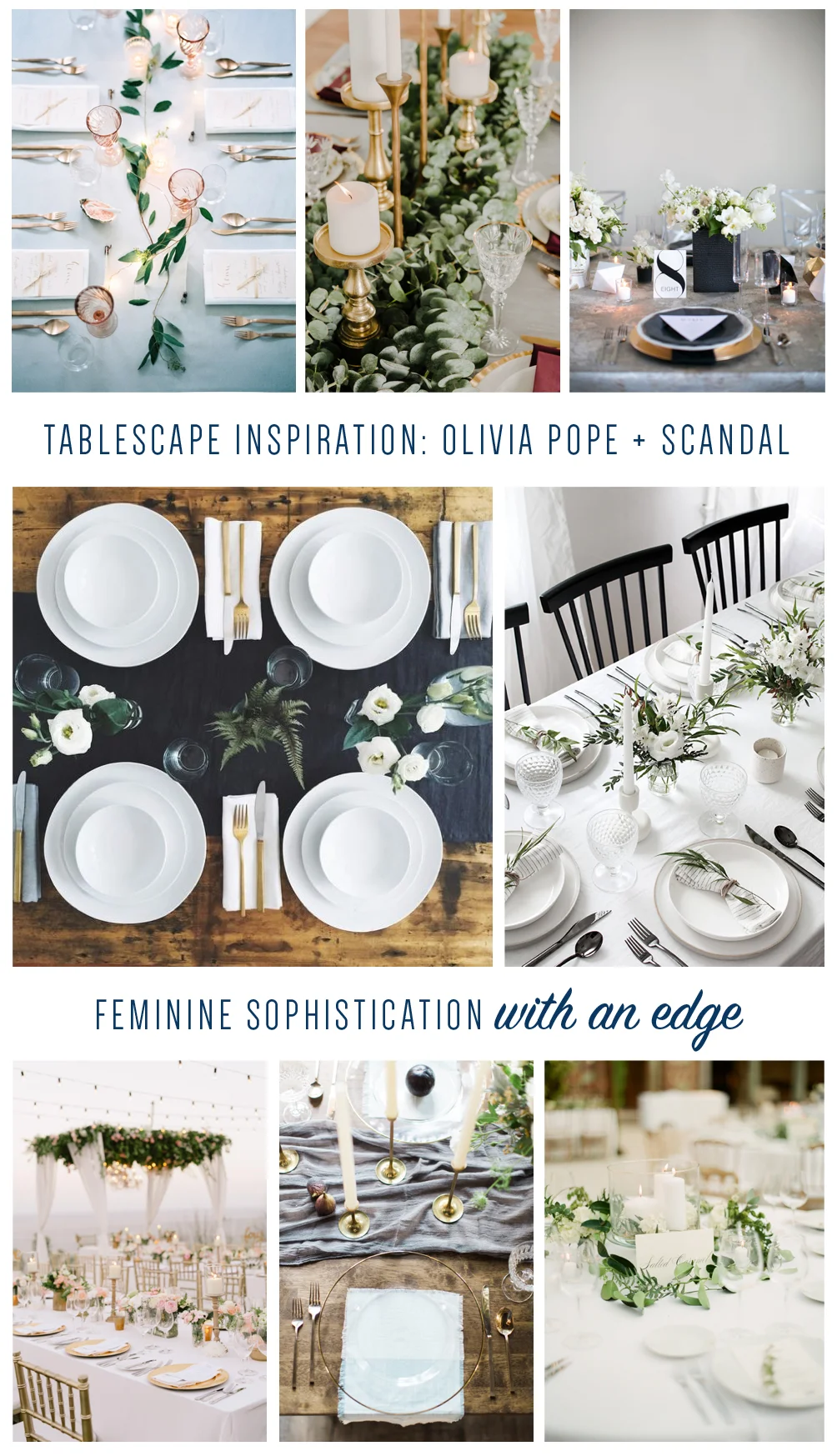 Photo credits (clockwise, starting from the top left): Peaches and Mint | Ruffled | Grey Likes Weddings | Red House VT | Homey Oh My | The Wedding Scoop | Style Me Pretty | Greg Finck