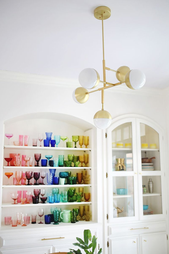 Chandelier via Lucent Light Shop