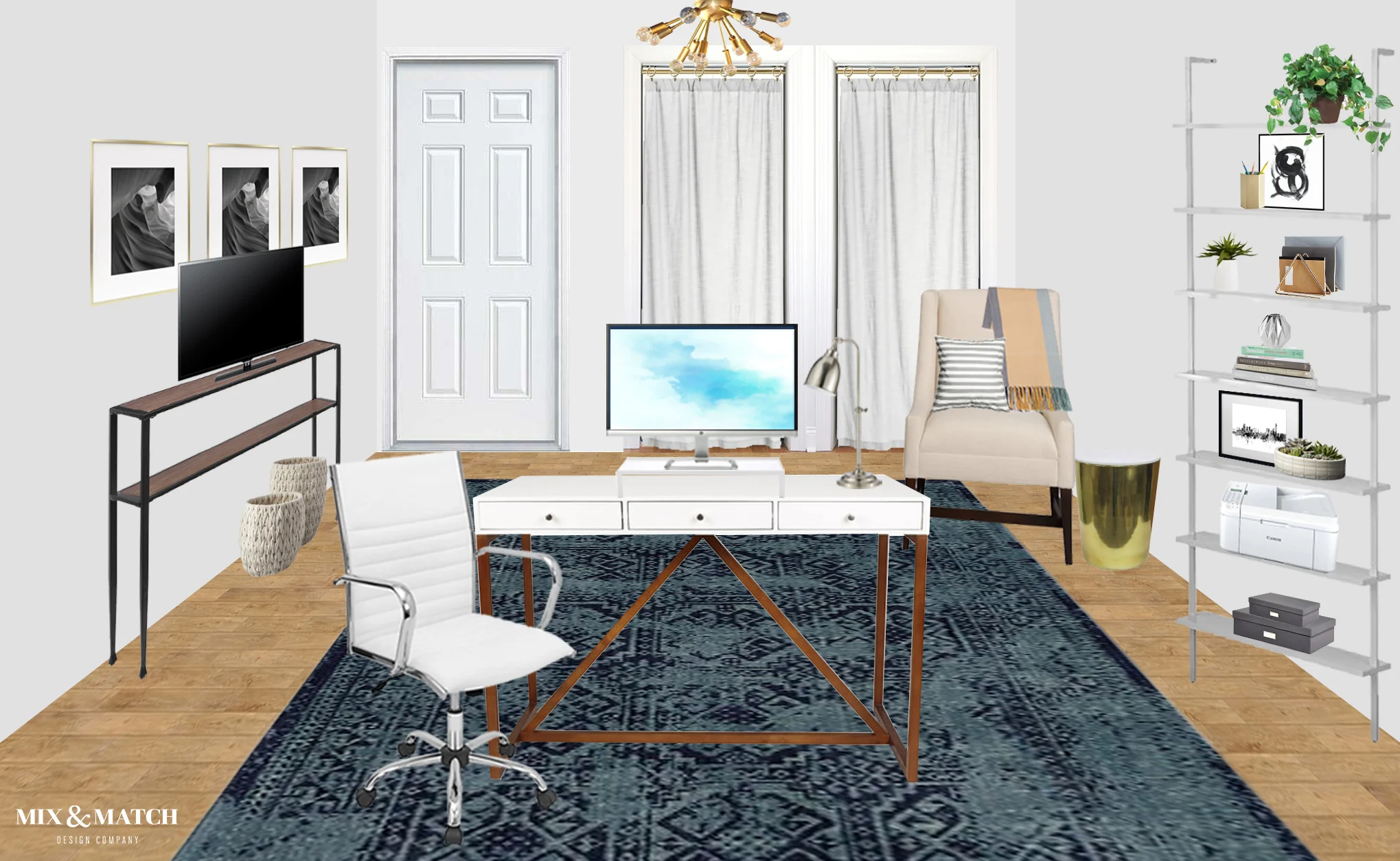 One Room Challenge Week 2: The Plan