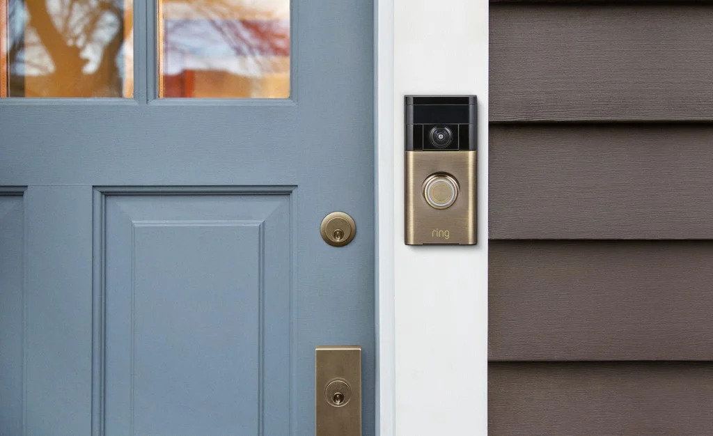Ring: the Smart Home doorbell with video technology.