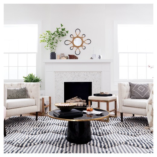 Nate Berkus for Target Furniture Collection. // living room furniture, modern global furniture 
