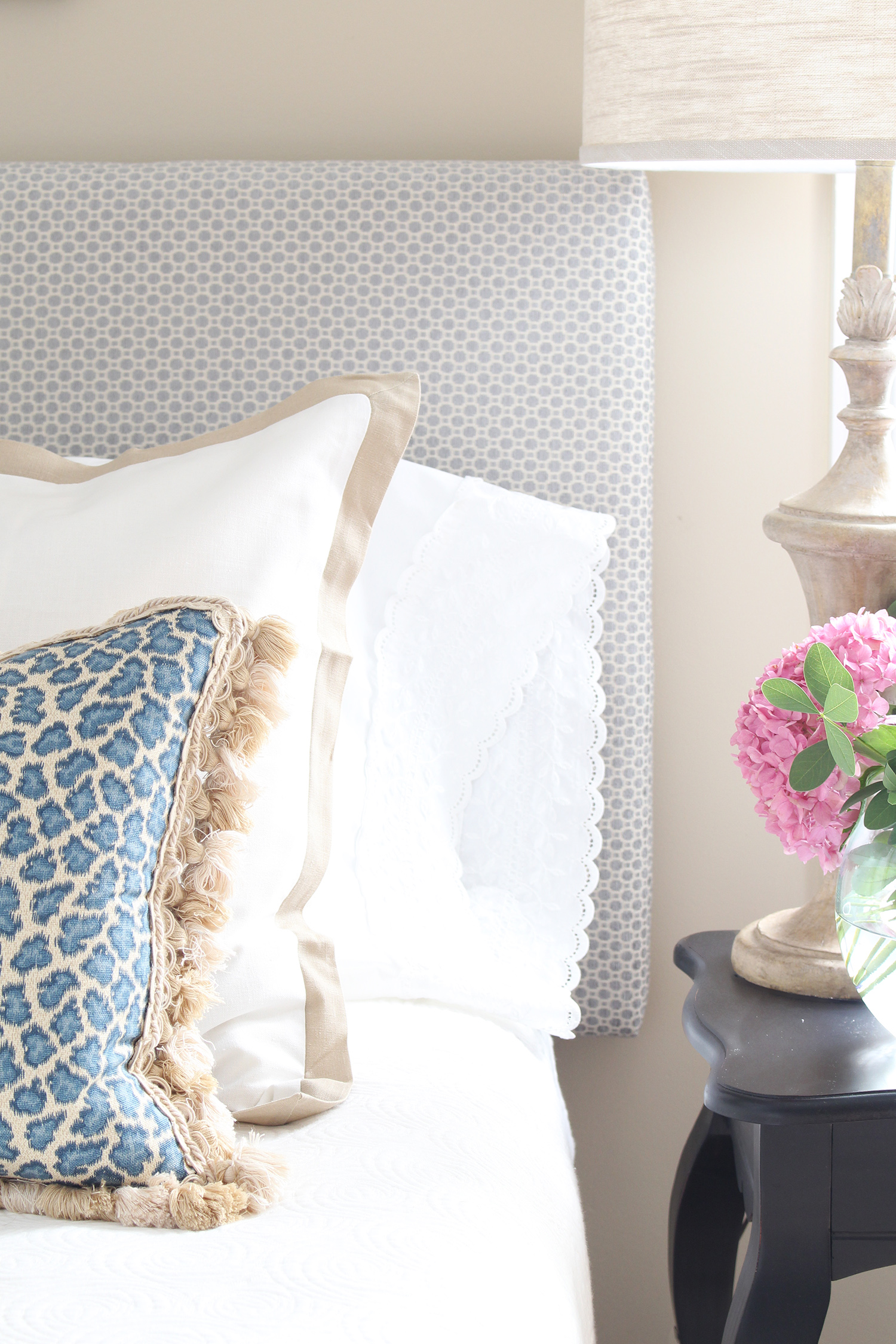 A traditional style bedroom gets a budget-friendly makeover.