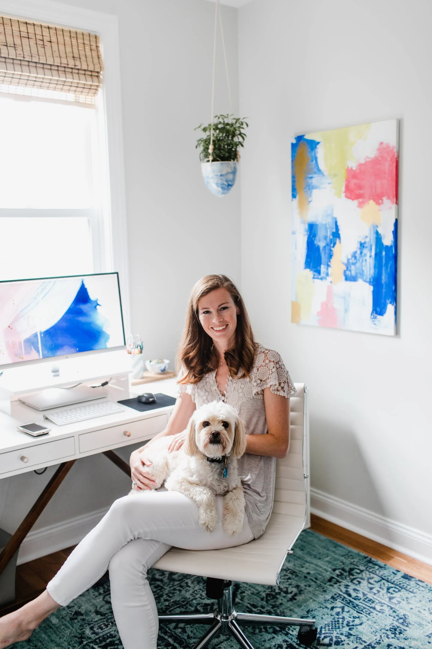 See Mix & Match Design Company's modern eclectic house tour on Apartment Therapy!