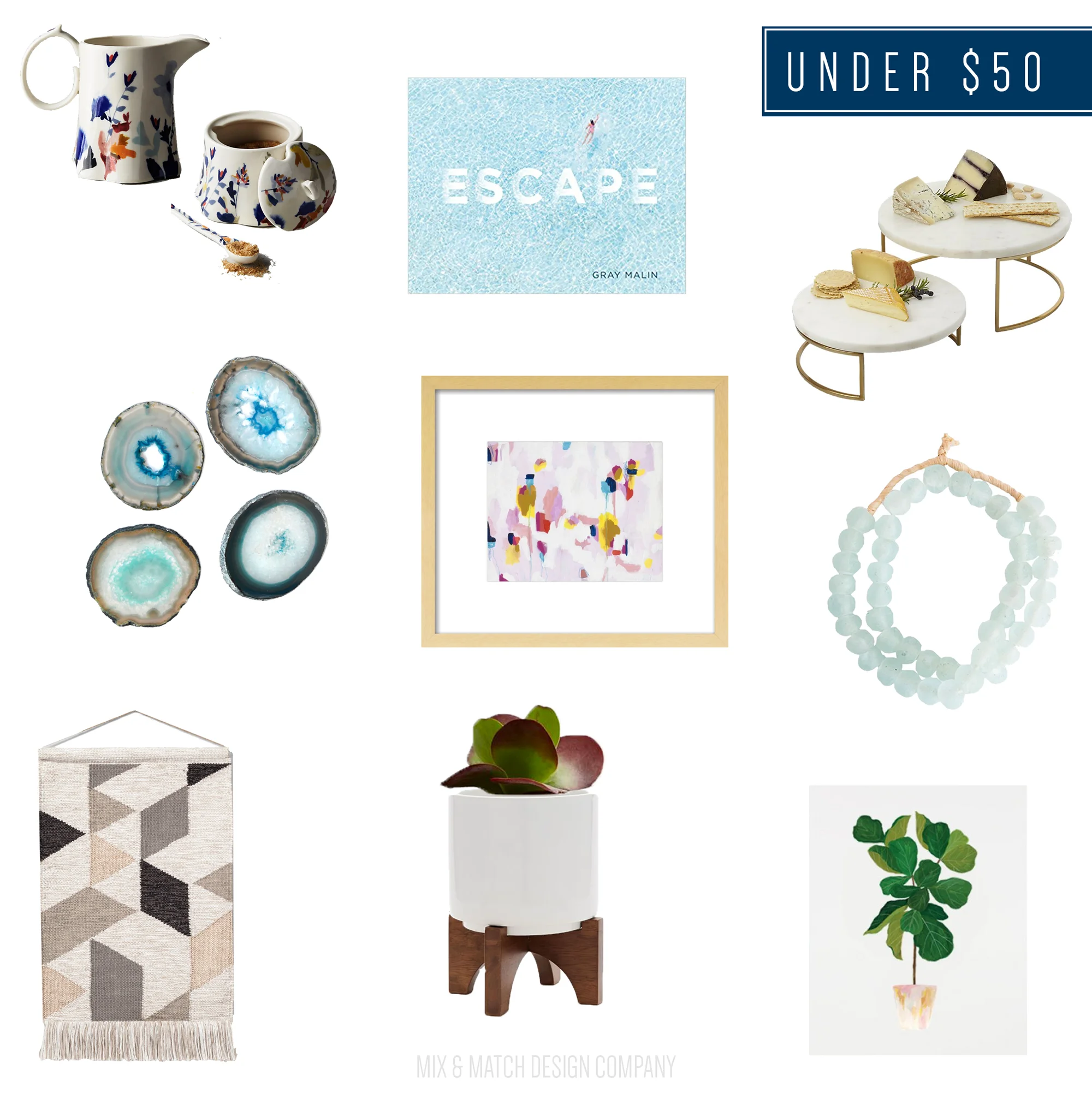 Gift Guide #2: For the Home Decor Lover // holiday gifts home decor, home decor gifts, gift ideas for the home, home gifts under $50