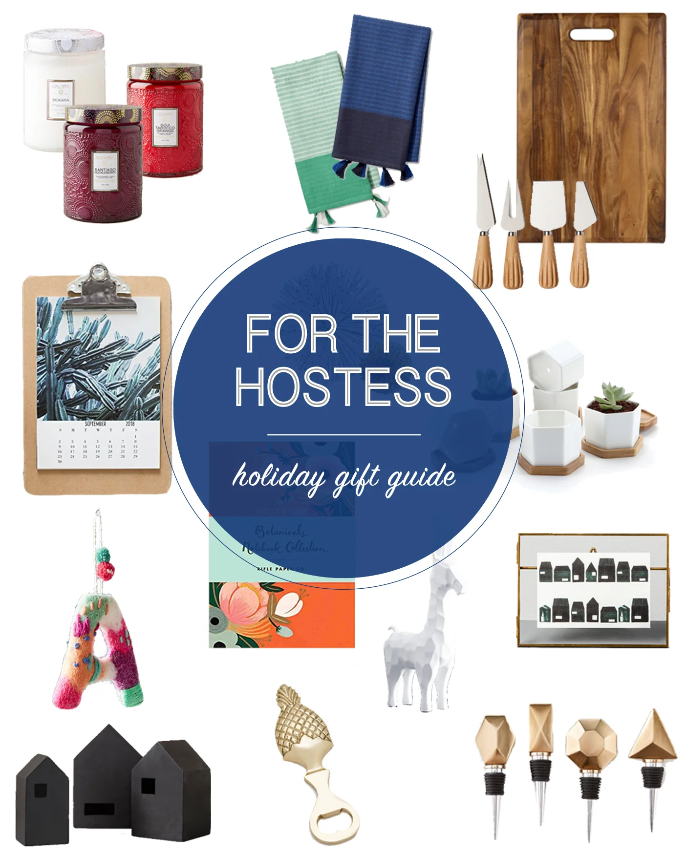 Don't show up empty-handed at your next holiday party! A pretty and thoughtful hostess gift is a great way of saying thank you for the shindig. Find these holiday gifts on the Mix & Match Design Company blog.